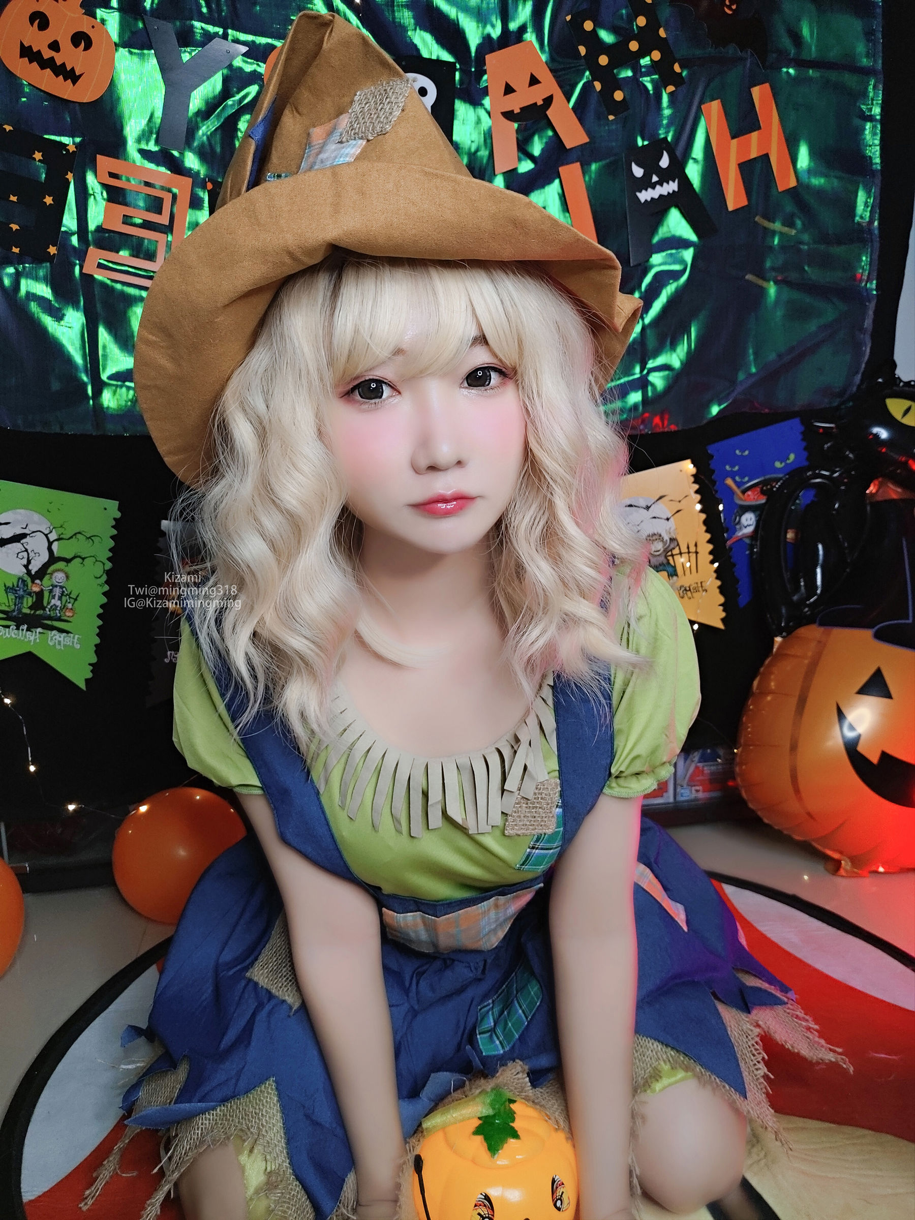 [銘銘Kizami] fantia 2021-11-21 狼女とわら女 Cosplay-第41张