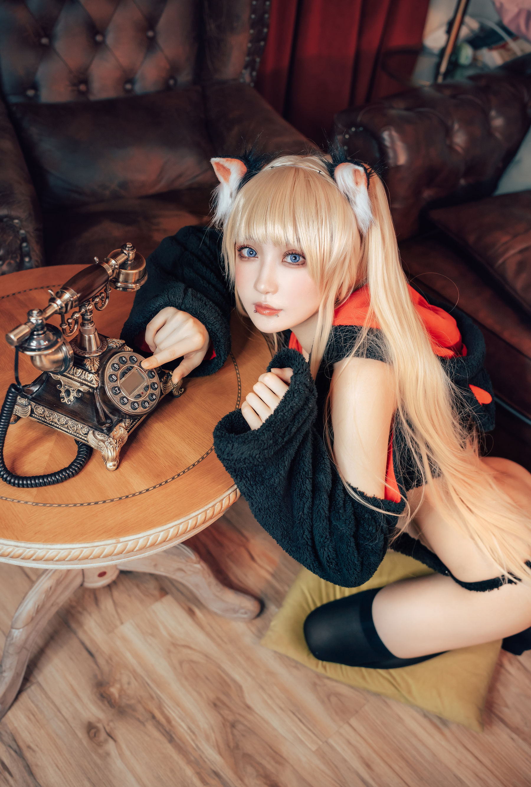 动漫博主阿包也是兔娘 – 小猫咪能有什么坏心眼呢 Cosplay-第1张