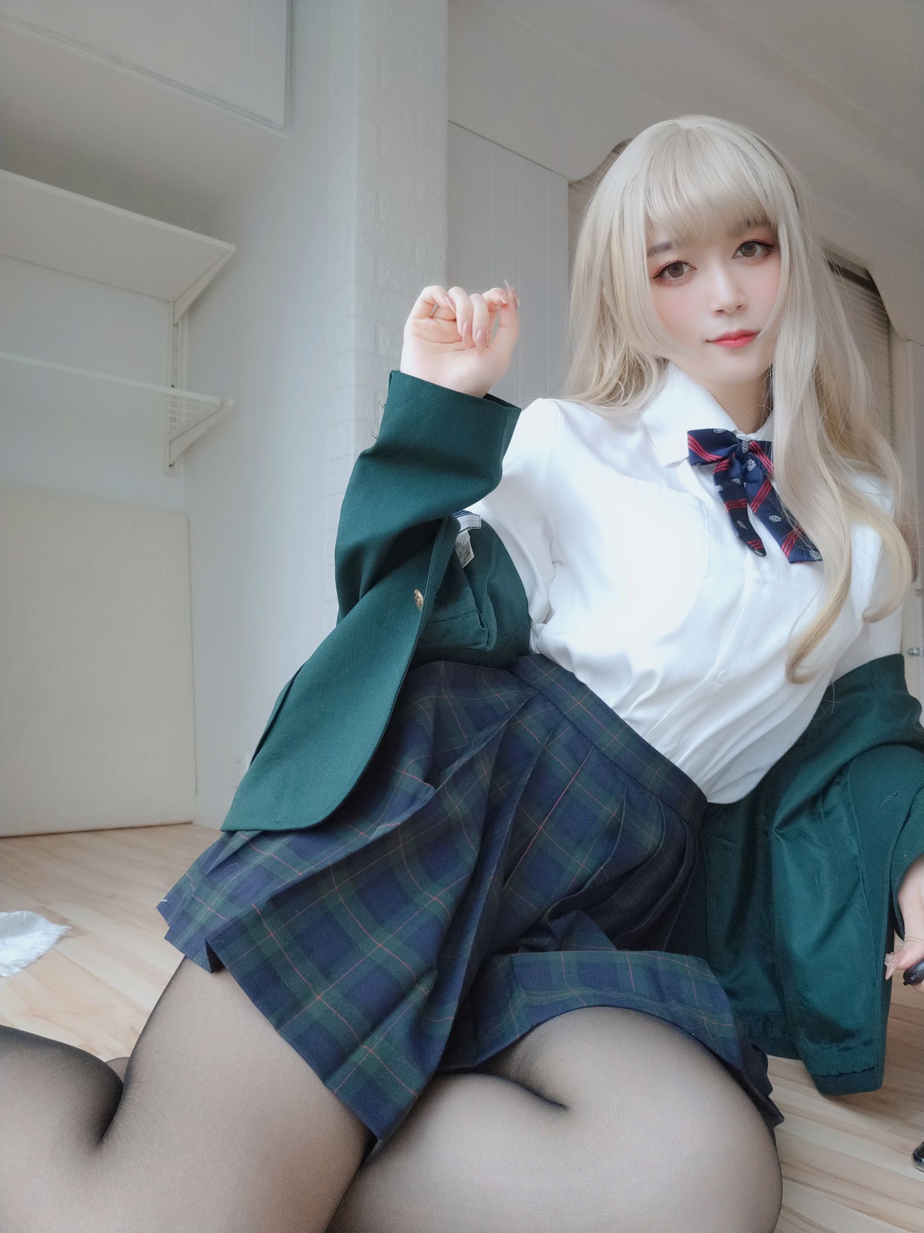 Coser小姐姐白银 – 灰色空间 Cosplay-第37张