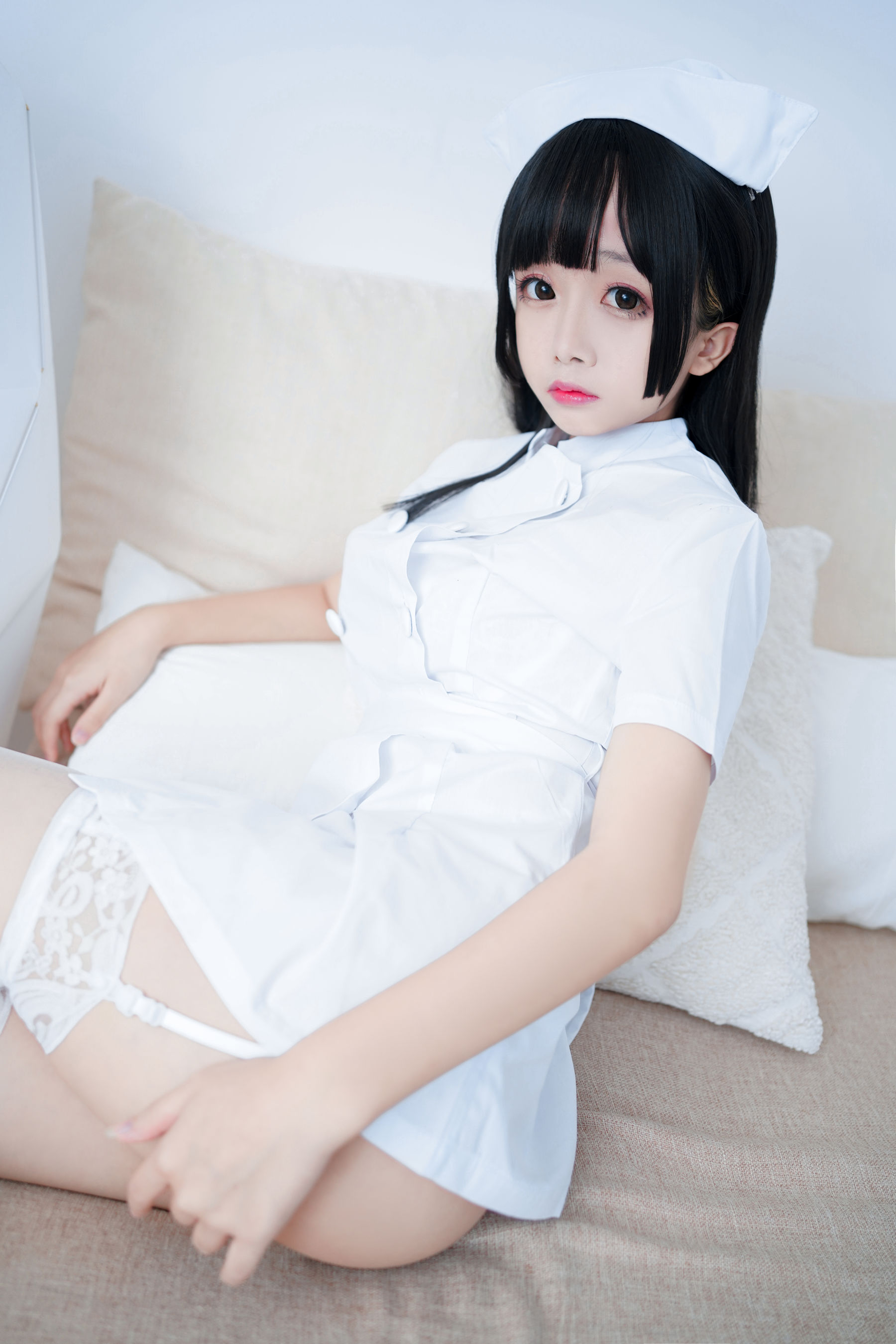 Cosplay日奈娇 – 纯白护士 Cosplay-第29张