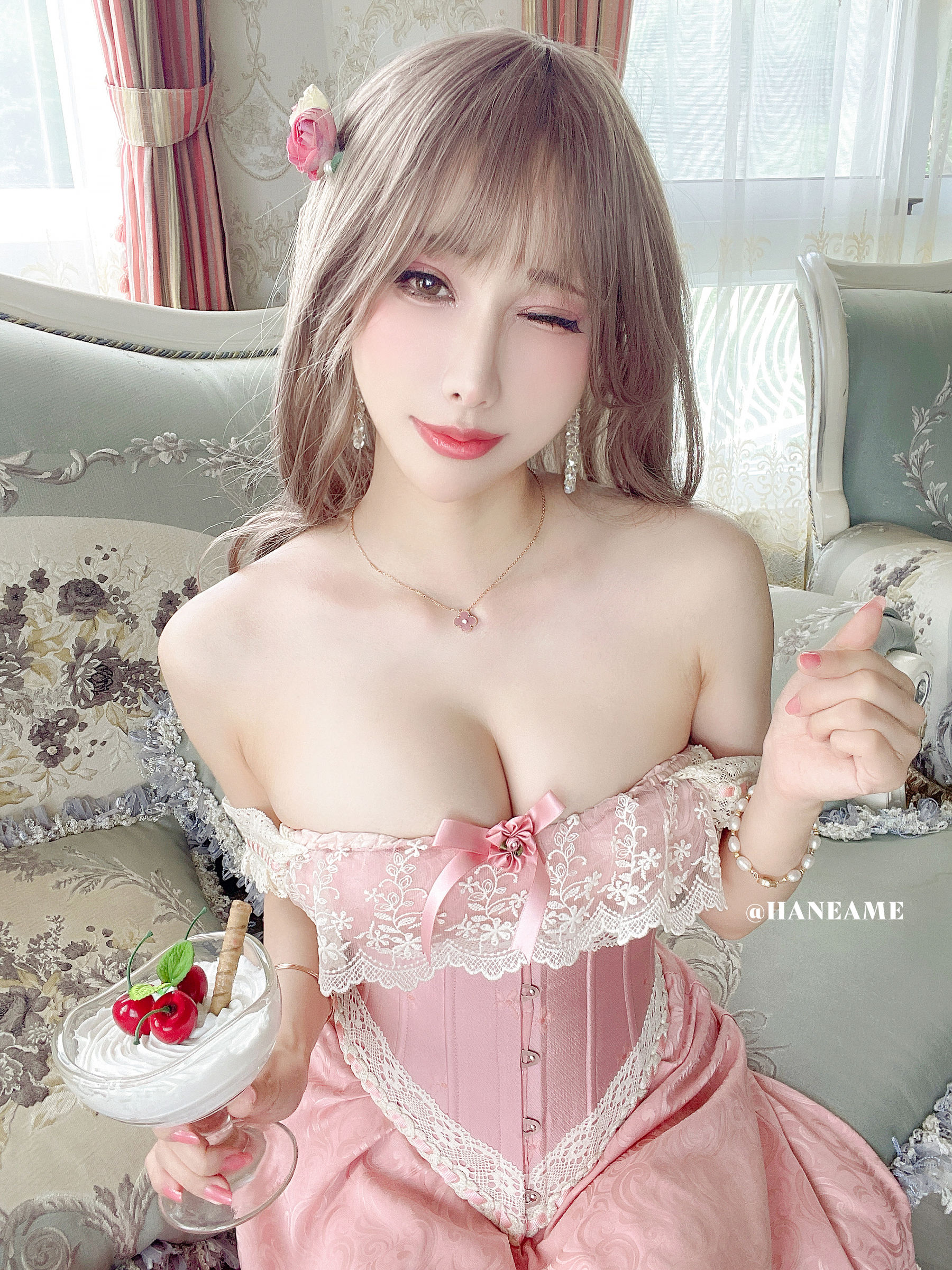 Hane Ame 雨波 – 私服 窕窕淑女 Cosplay-第24张