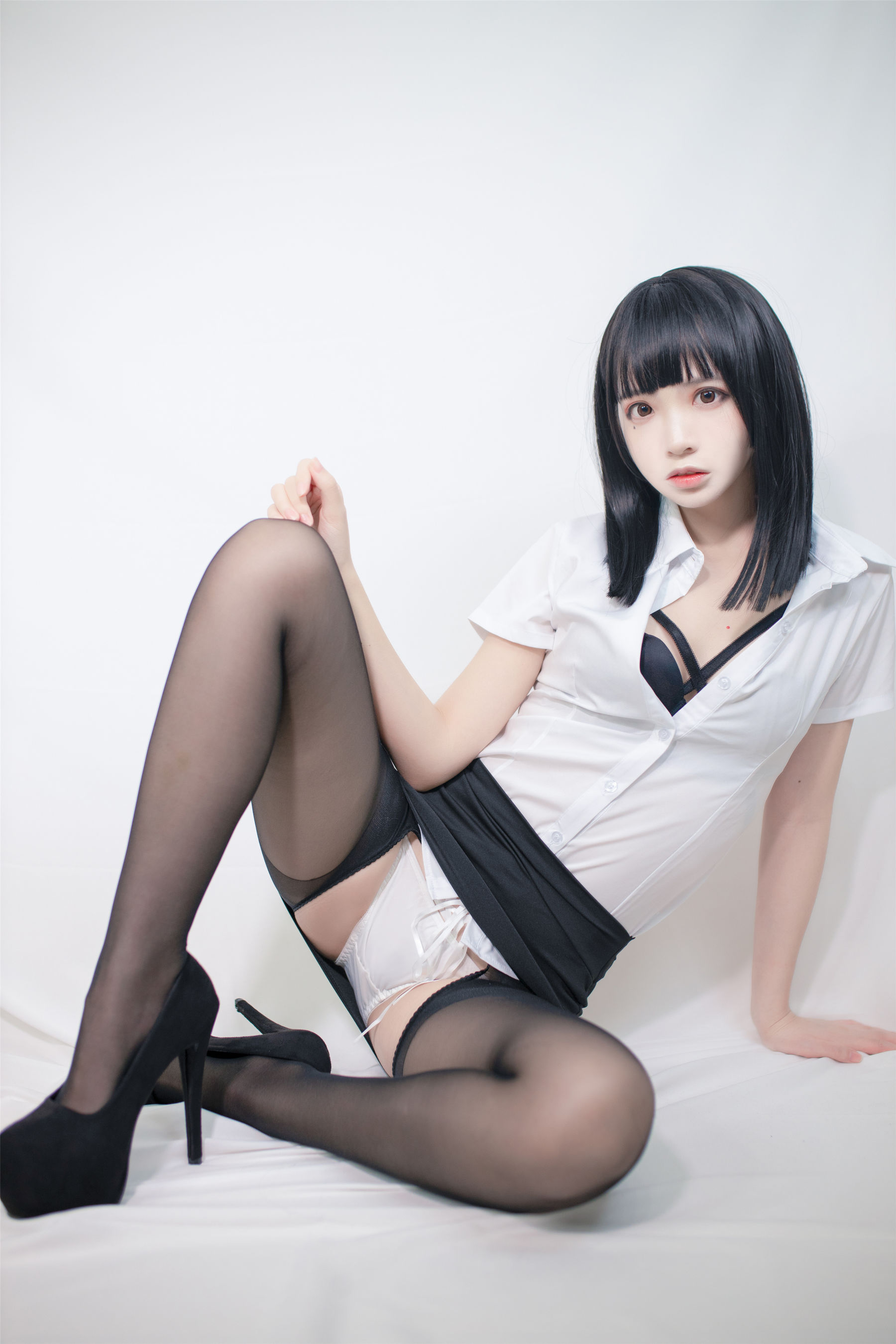 疯猫ss – OL制服 Cosplay-第22张