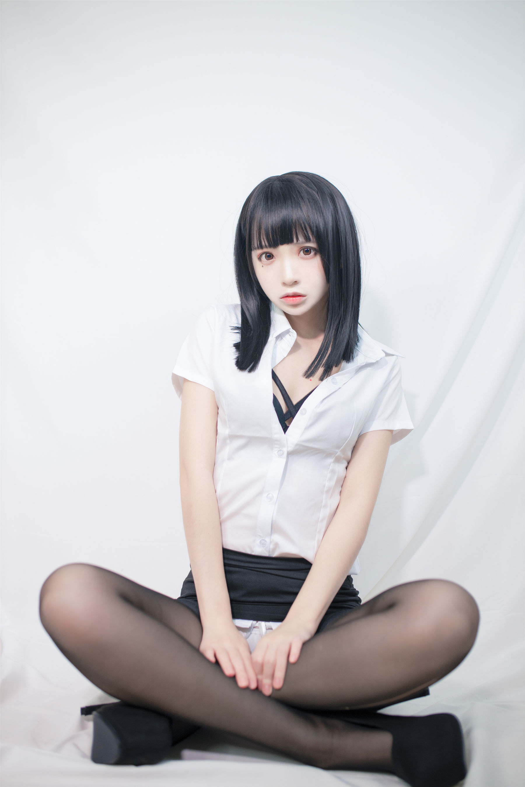 疯猫ss – OL制服 Cosplay-第23张
