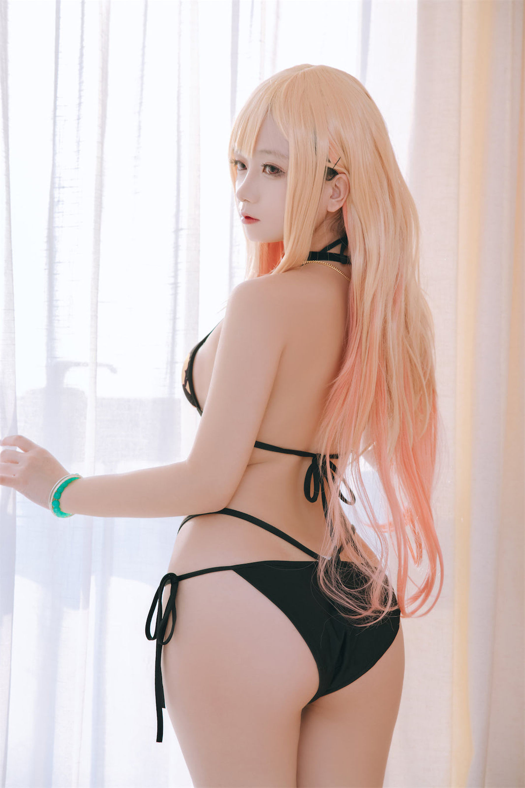 Cosplay日奈娇 – 更衣人偶喜多川海梦泳装 Cosplay-第45张