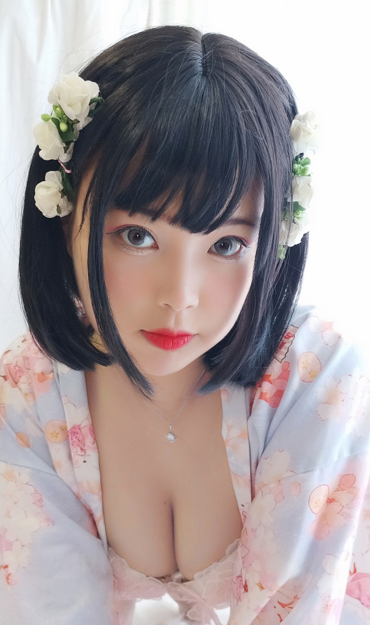 萌系小姐姐-白烨- – 花与酒与少女 Cosplay-第25张