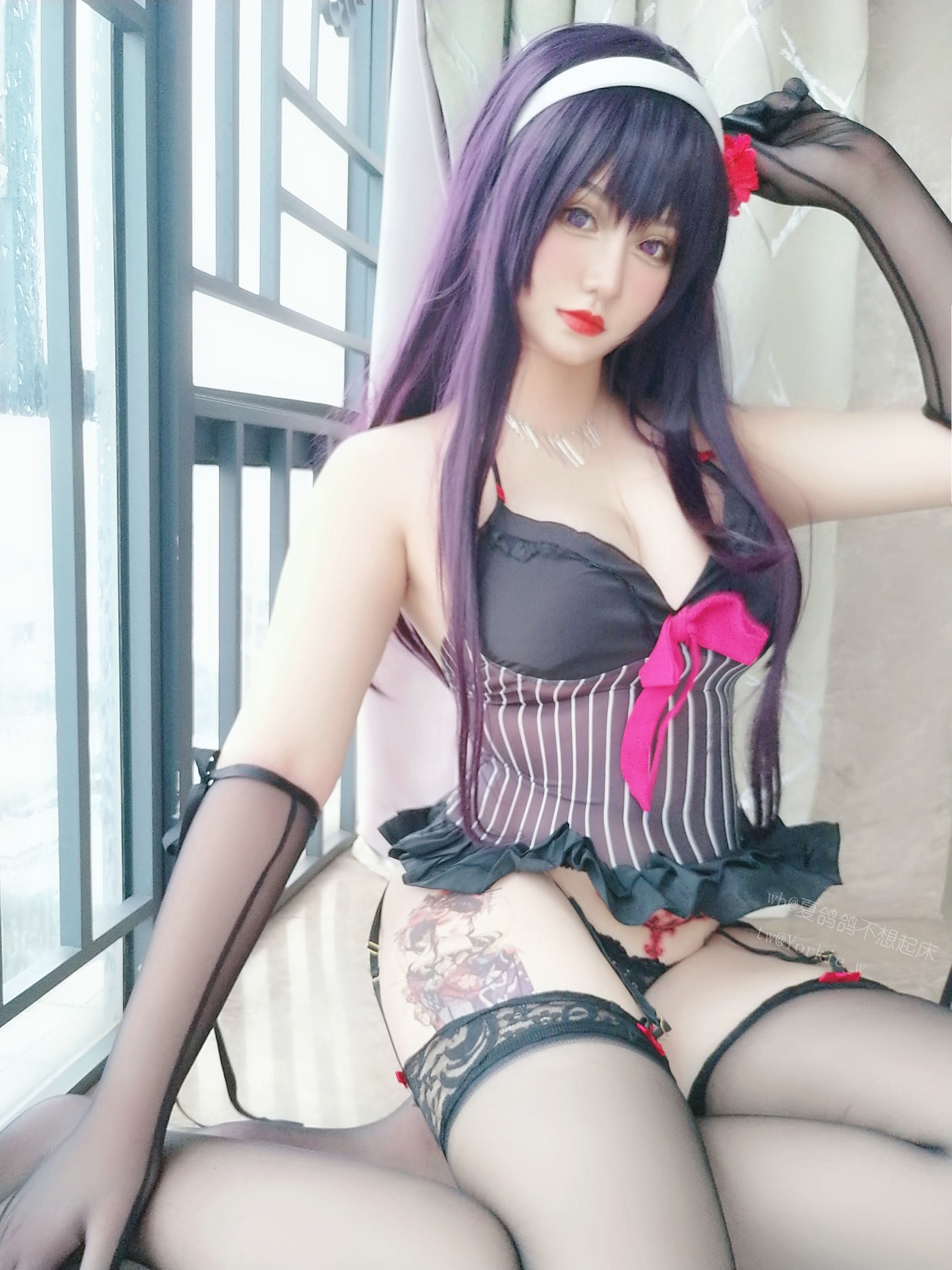 夏鸽鸽不想起床 霞之丘诗羽 Cosplay-第22张