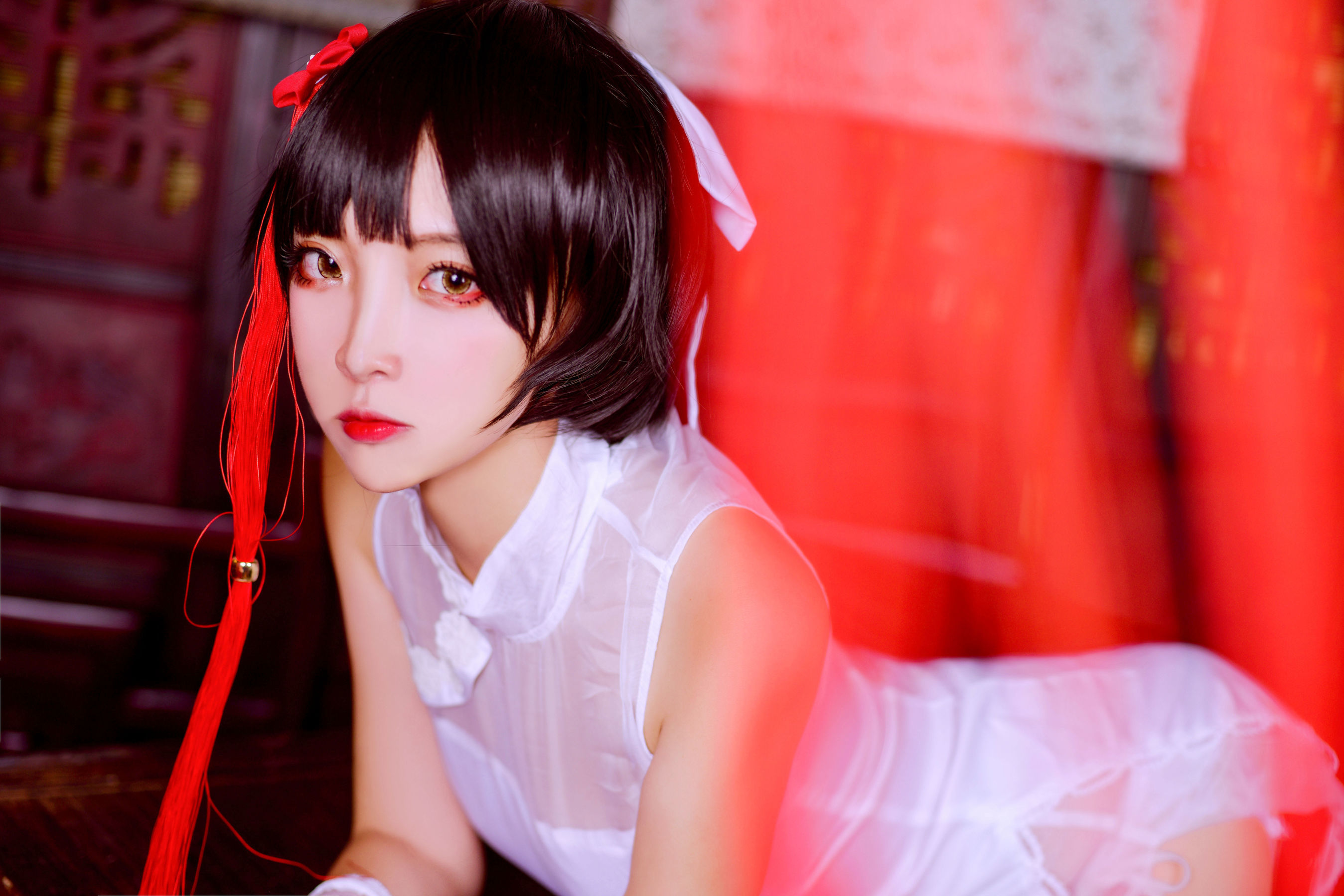 人气Coser二佐Nisa – 碧蓝航线 高雄旗袍 Cosplay-第23张