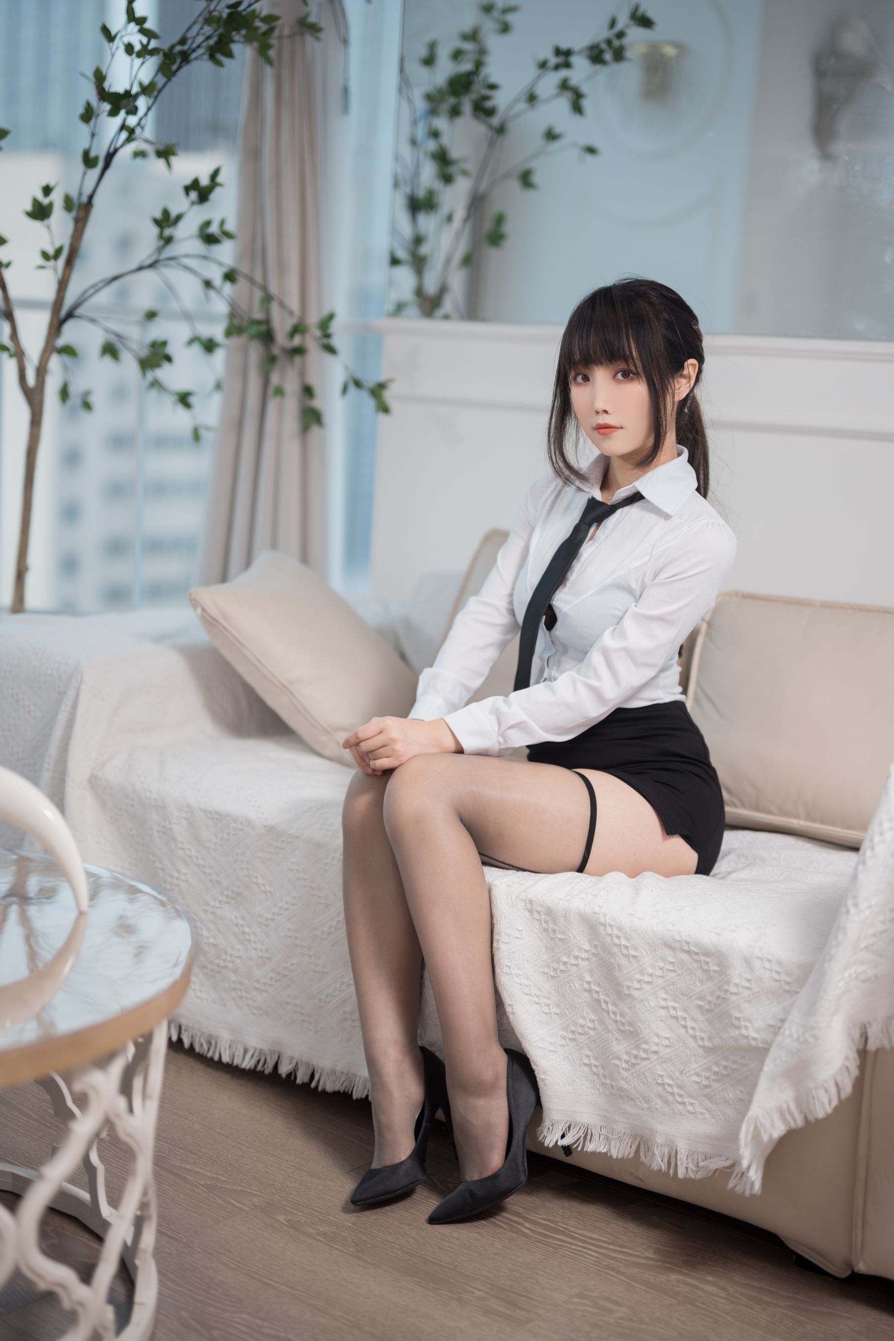 Cosplay汪知子 – OL黑丝 Cosplay-第1张