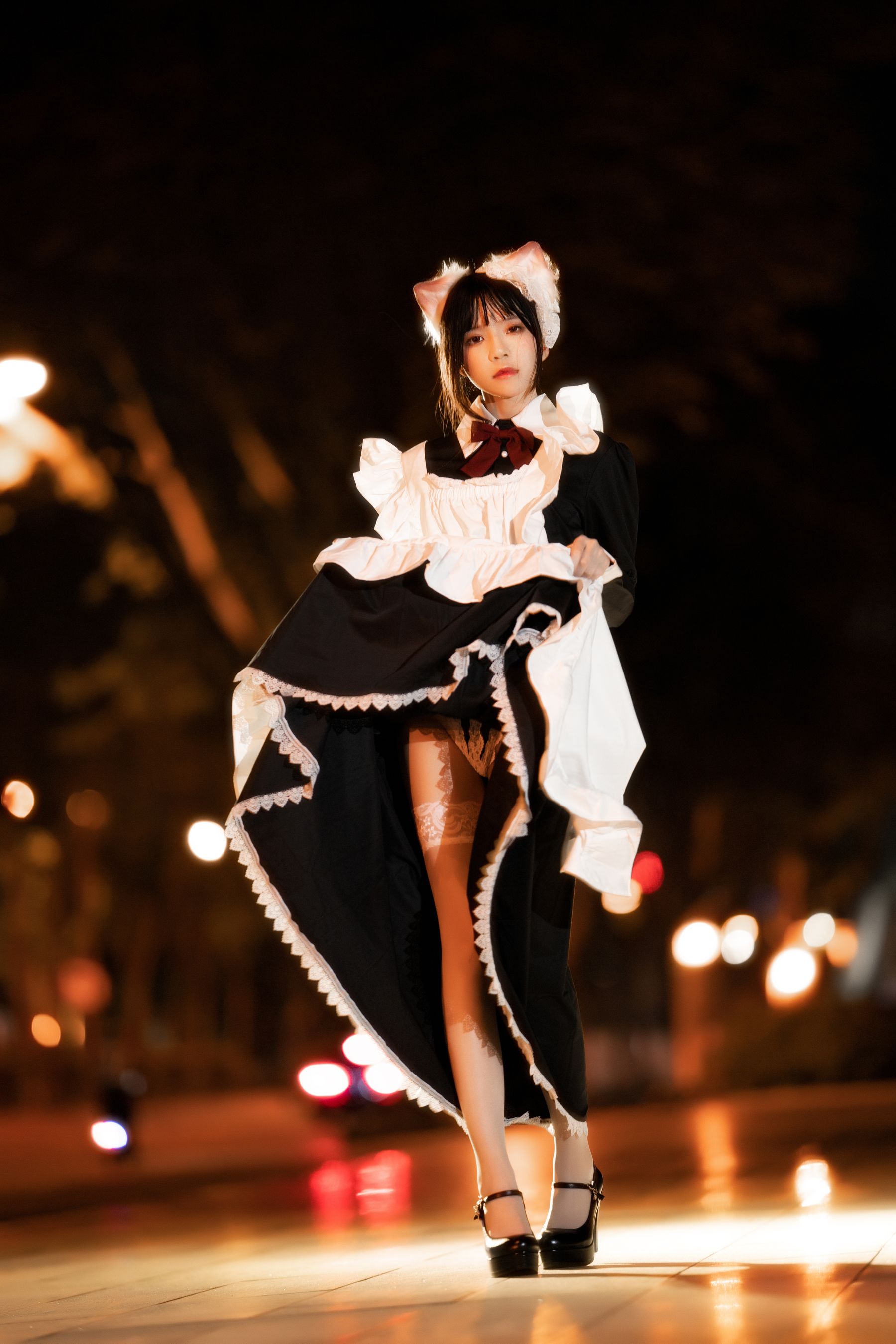 桜桃喵 – 长裙妹抖 Cosplay-第19张