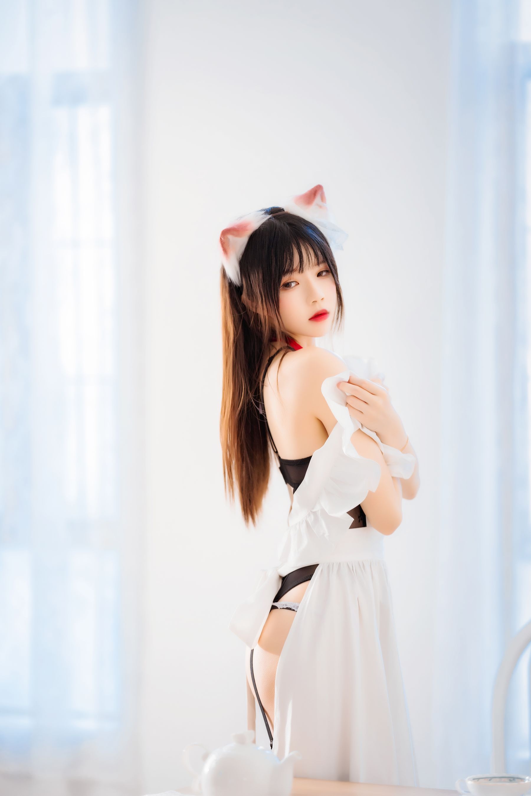 桜桃喵 – 长裙妹抖 Cosplay-第23张