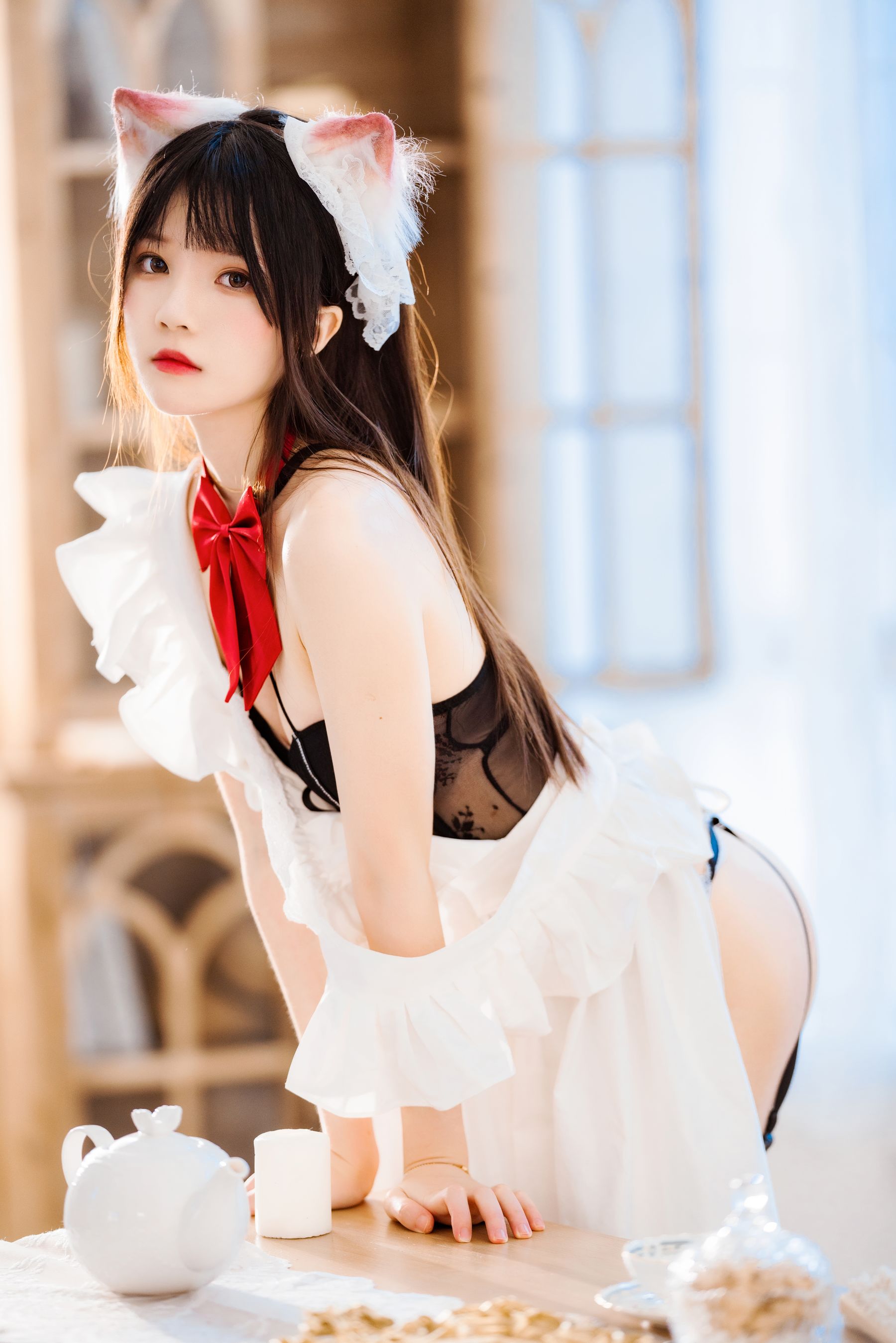 桜桃喵 – 长裙妹抖 Cosplay-第28张