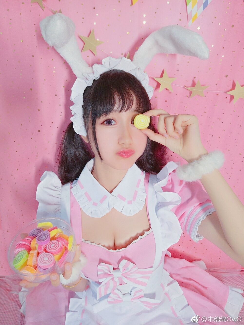 [萝莉COS] 木绵绵OwO – 微博生活照自拍精选合集 Cosplay-第23张