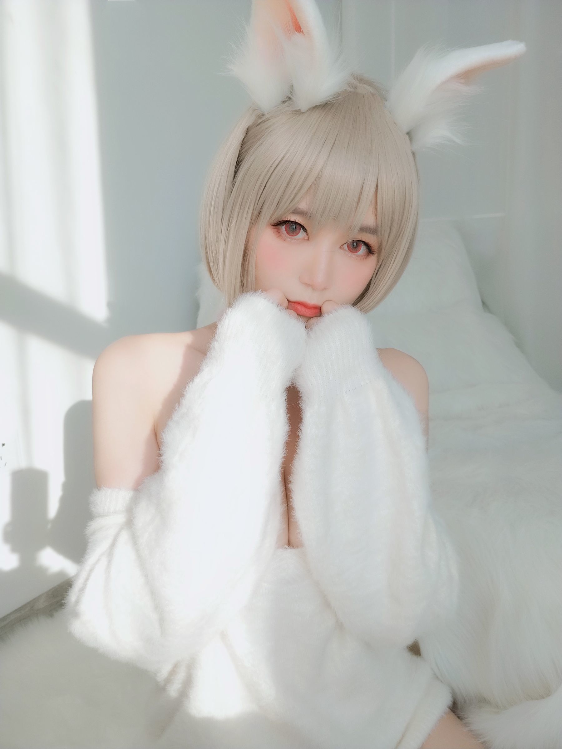 Coser小姐姐白银 小白兔 Cosplay-第24张