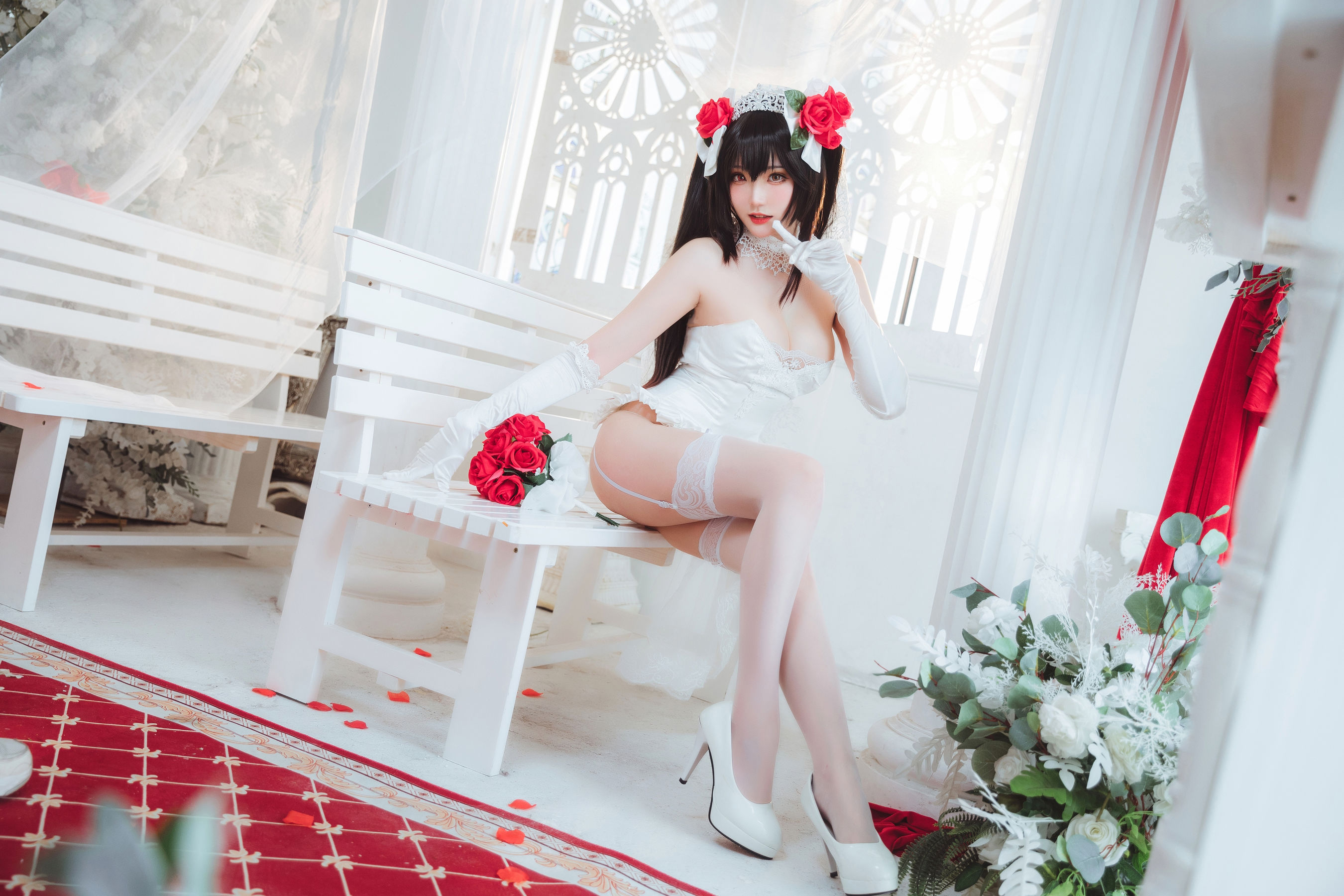 Coser瓜希酱福利 – 时崎狂三 Cosplay-第27张