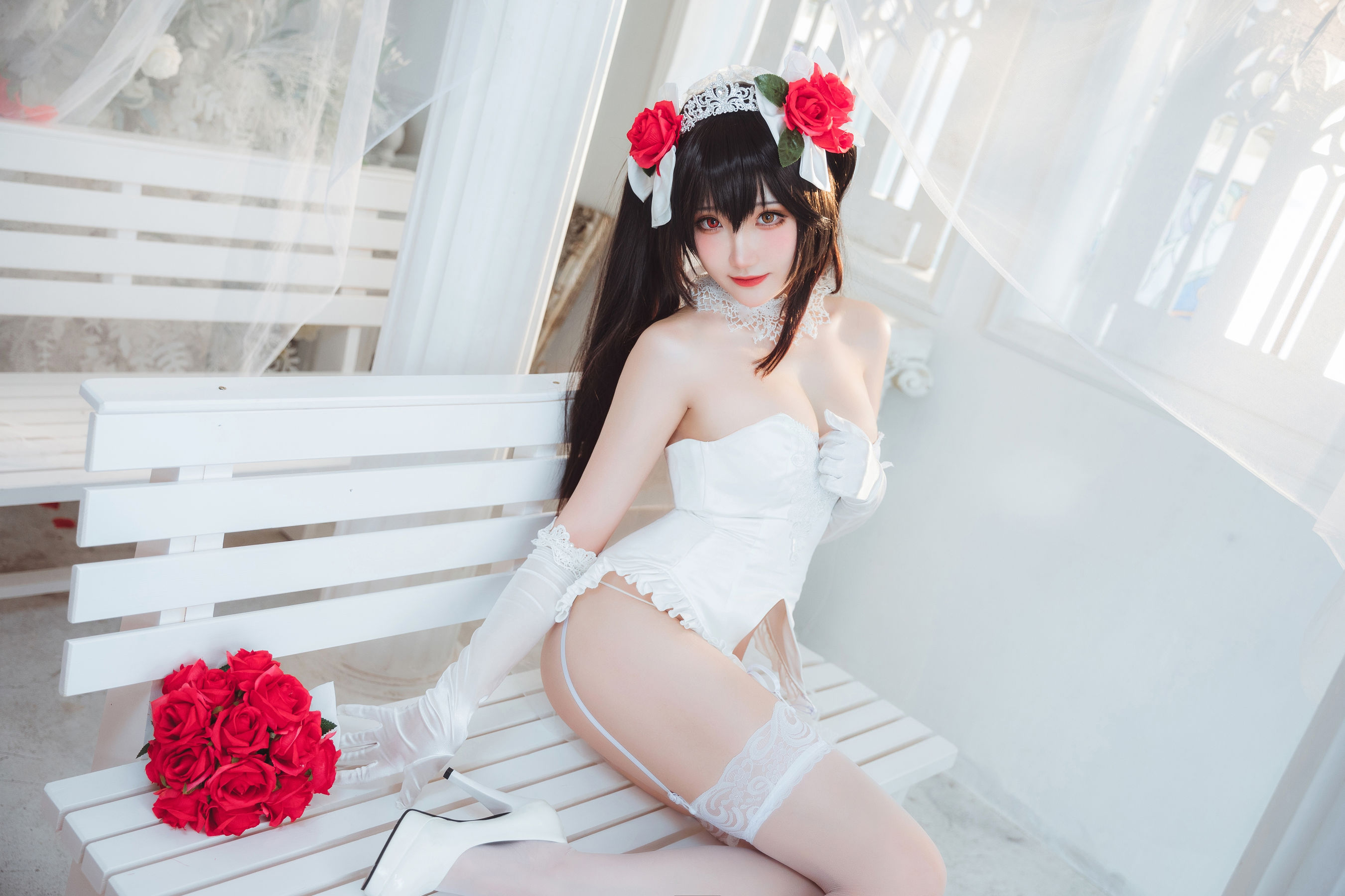 Coser瓜希酱福利 – 时崎狂三 Cosplay-第32张