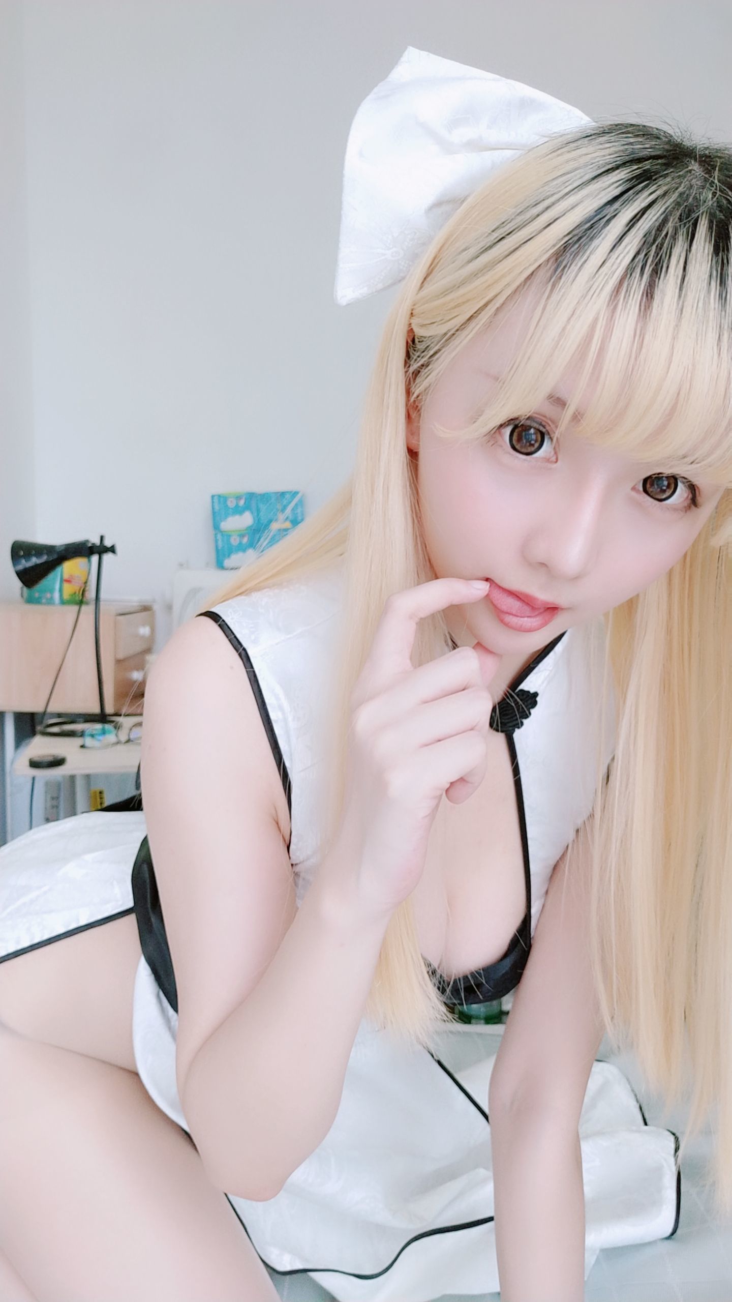 Coser小姐姐星之迟迟 旗袍 Cosplay-第23张
