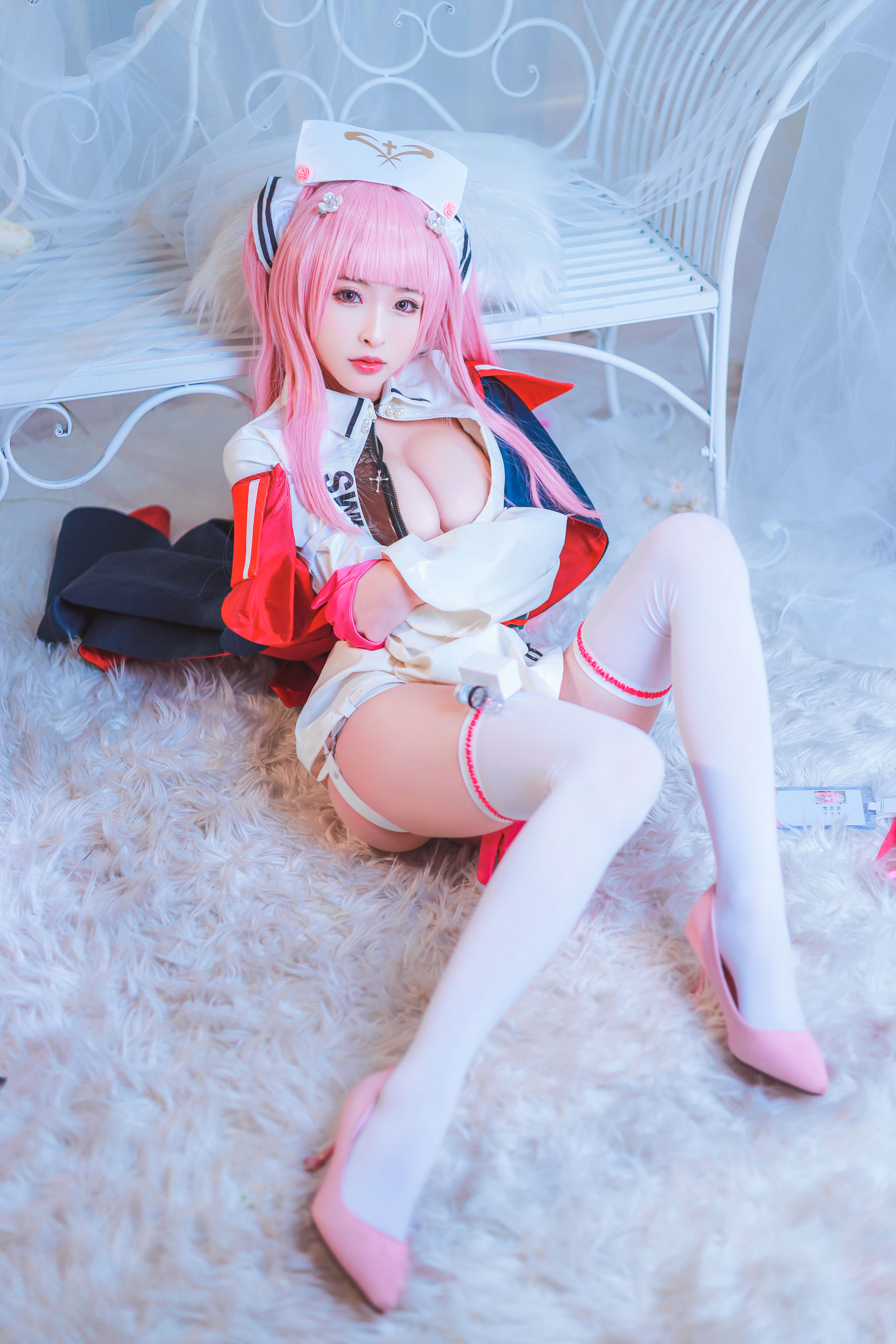 清水由乃 – 英仙座护士服 Cosplay-第34张