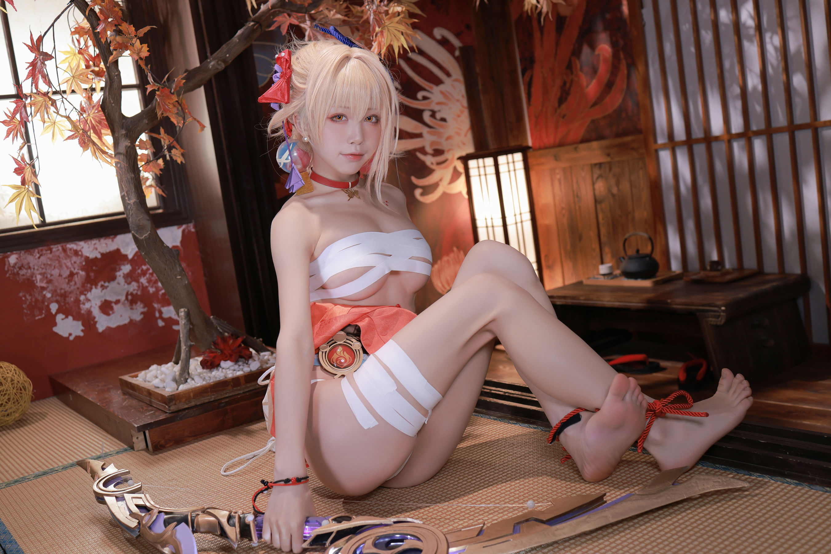 动漫博主水淼aqua – 宵宫 Cosplay-第87张