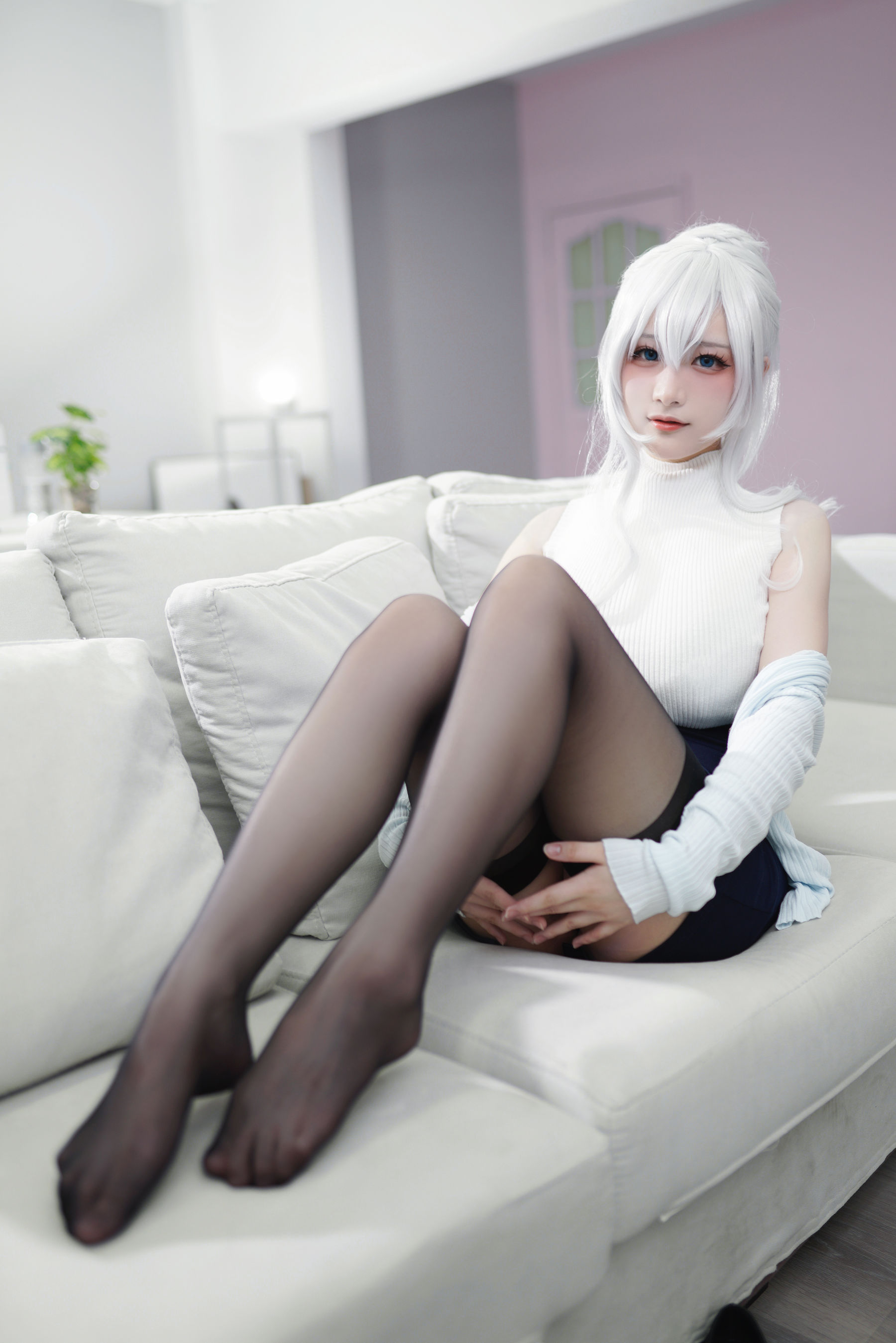 幼愛youmeko – 未亡人雪女 Cosplay-第27张