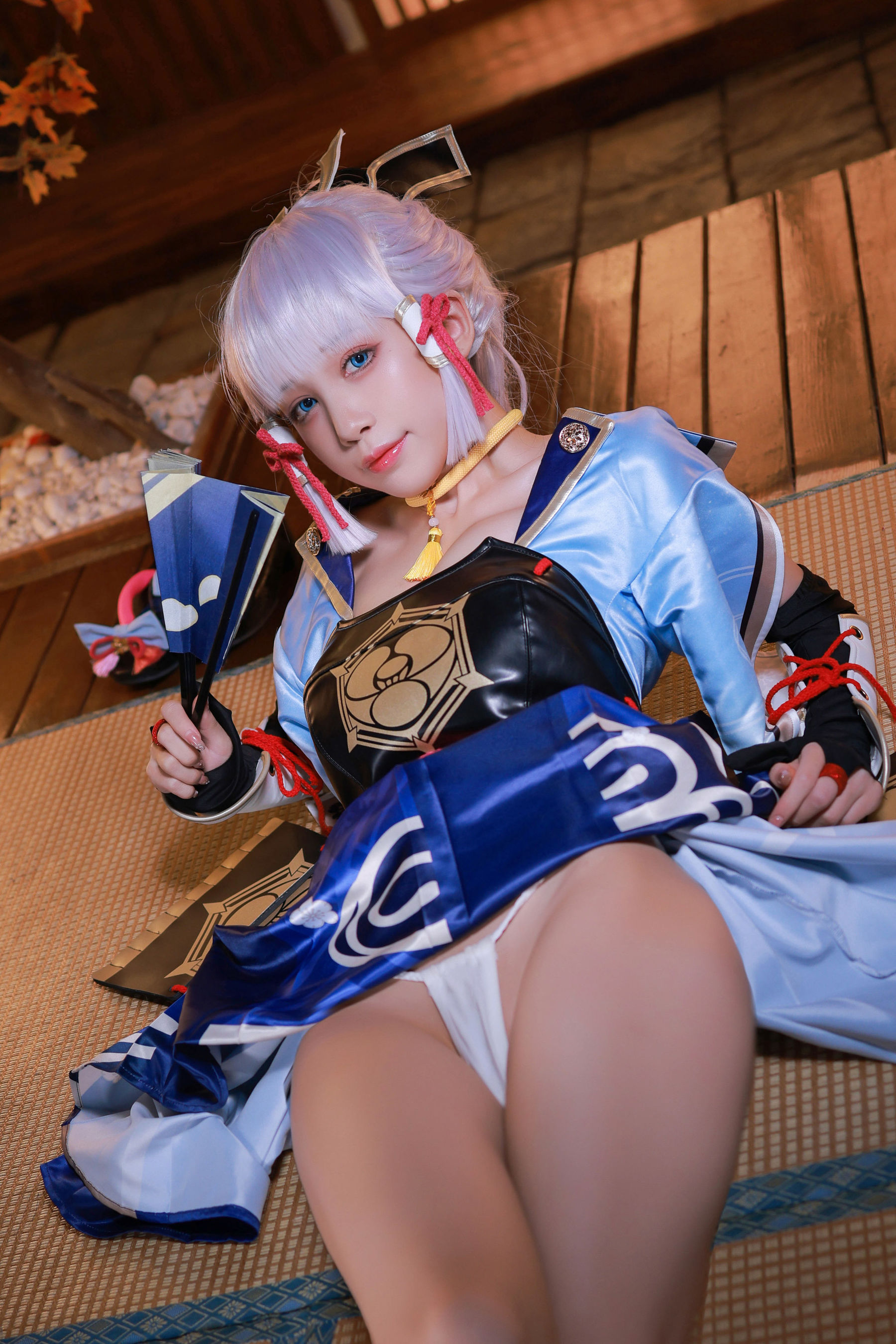 动漫博主水淼aqua – 神里绫华 Cosplay-第17张