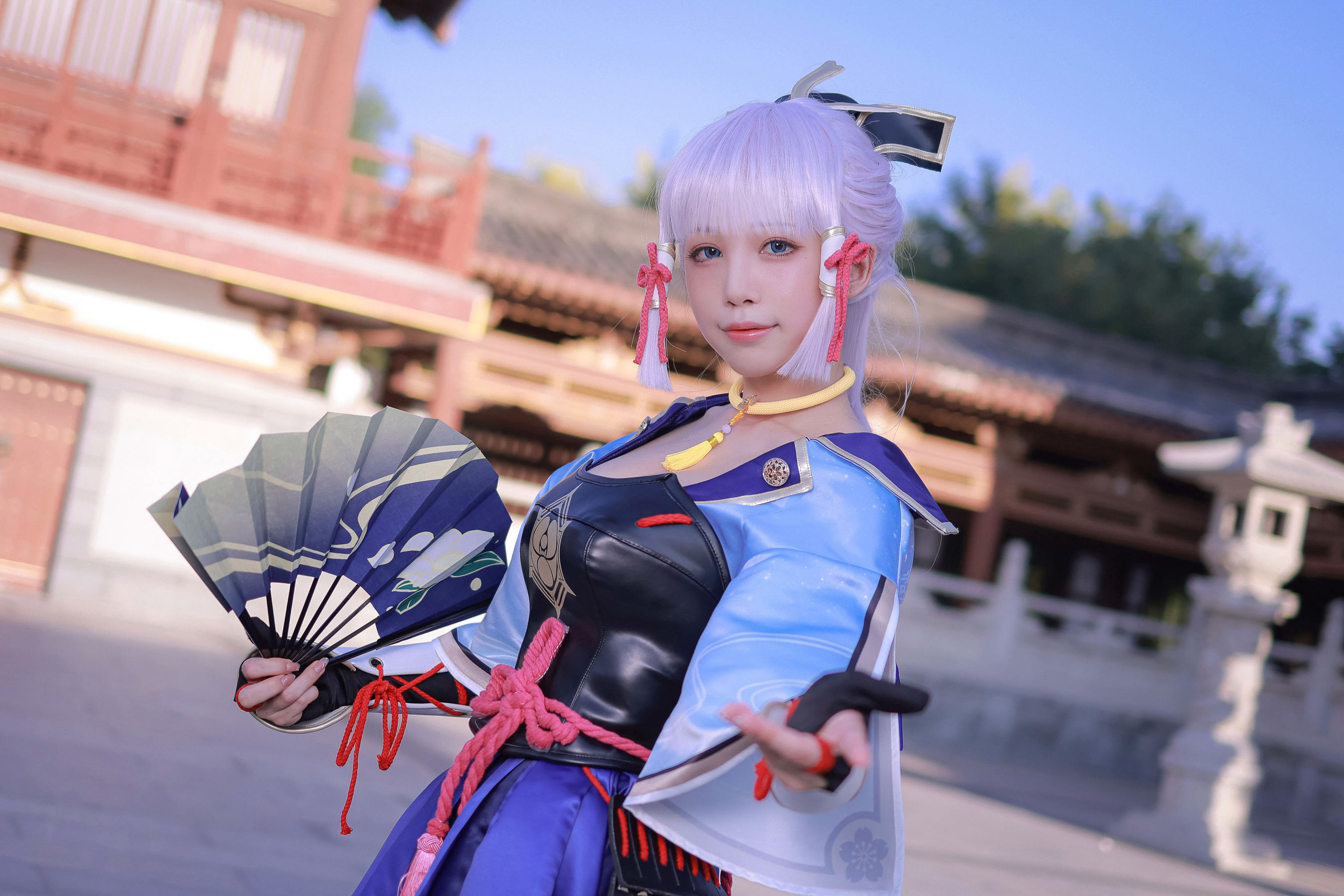 动漫博主水淼aqua – 神里绫华 Cosplay-第26张