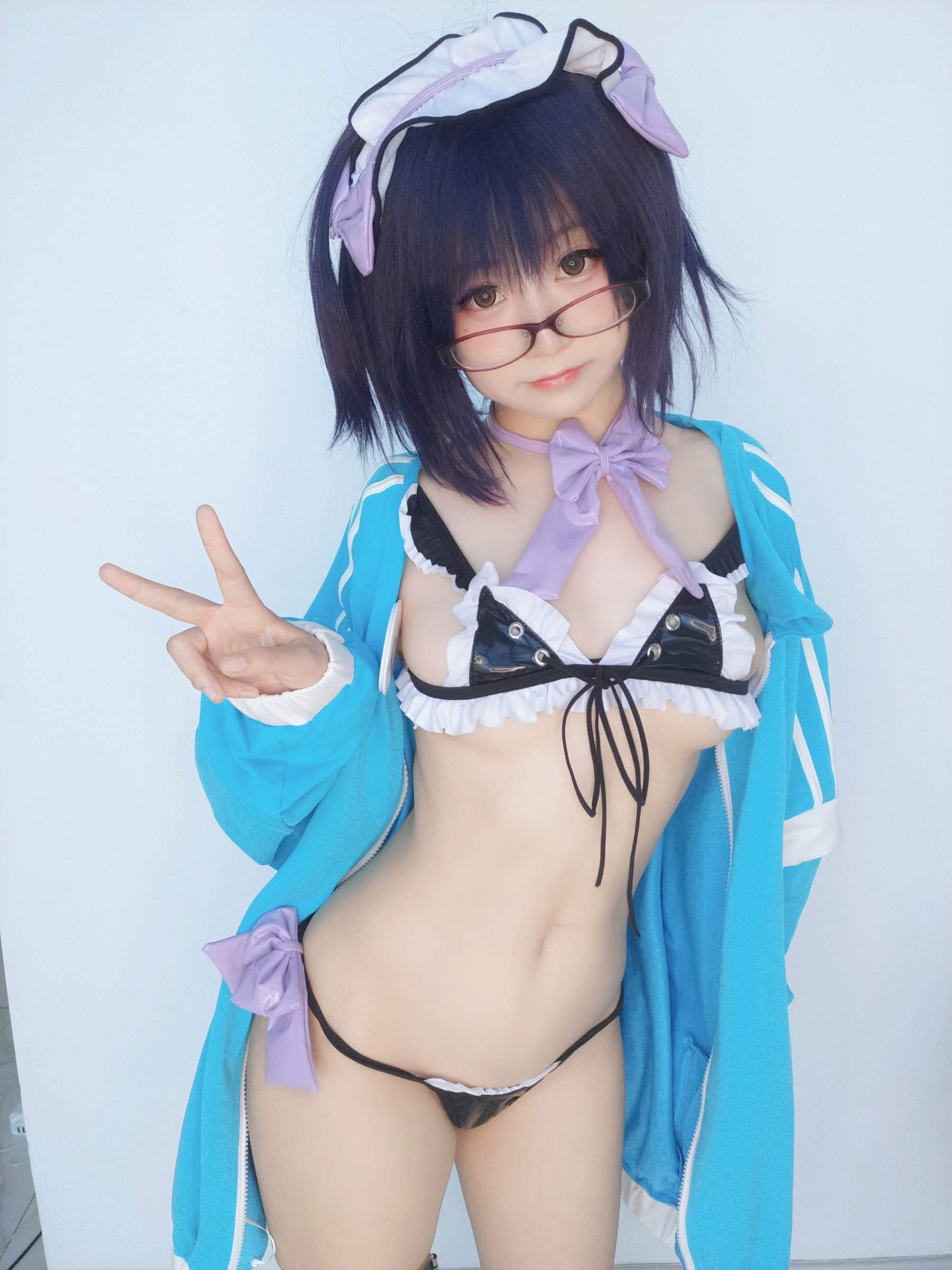 萌妹子Coser摇摇乐yoyo – モザイク! ! Cosplay-第28张