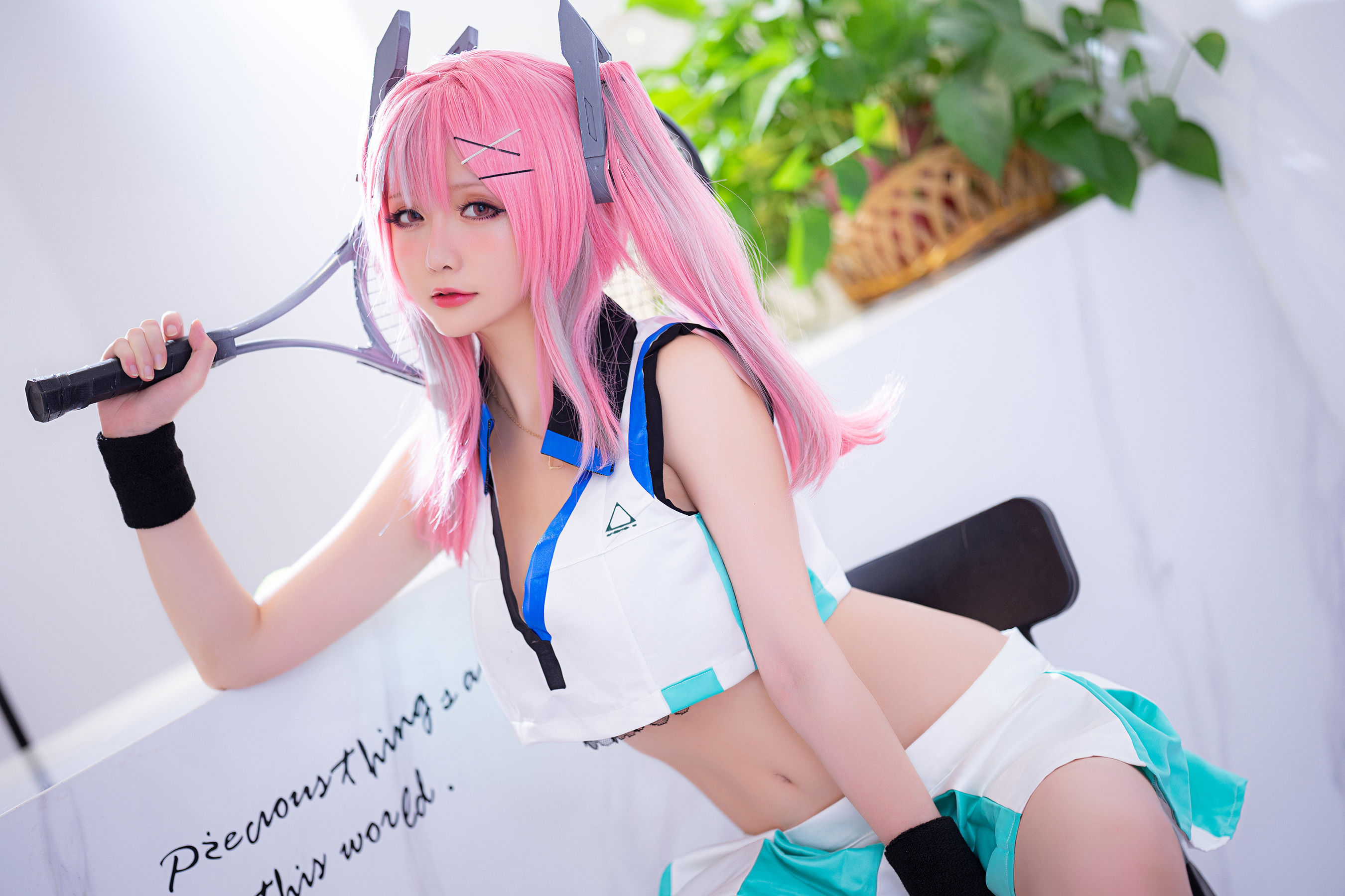 Coser小姐姐星之迟迟 – 布莱默顿网球 Cosplay-第1张