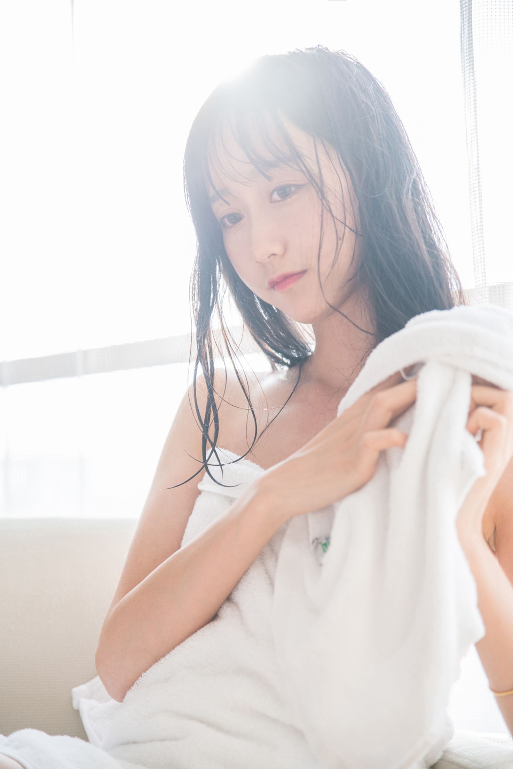 [萝莉COS] 木绵绵OwO – 出浴 Cosplay-第32张