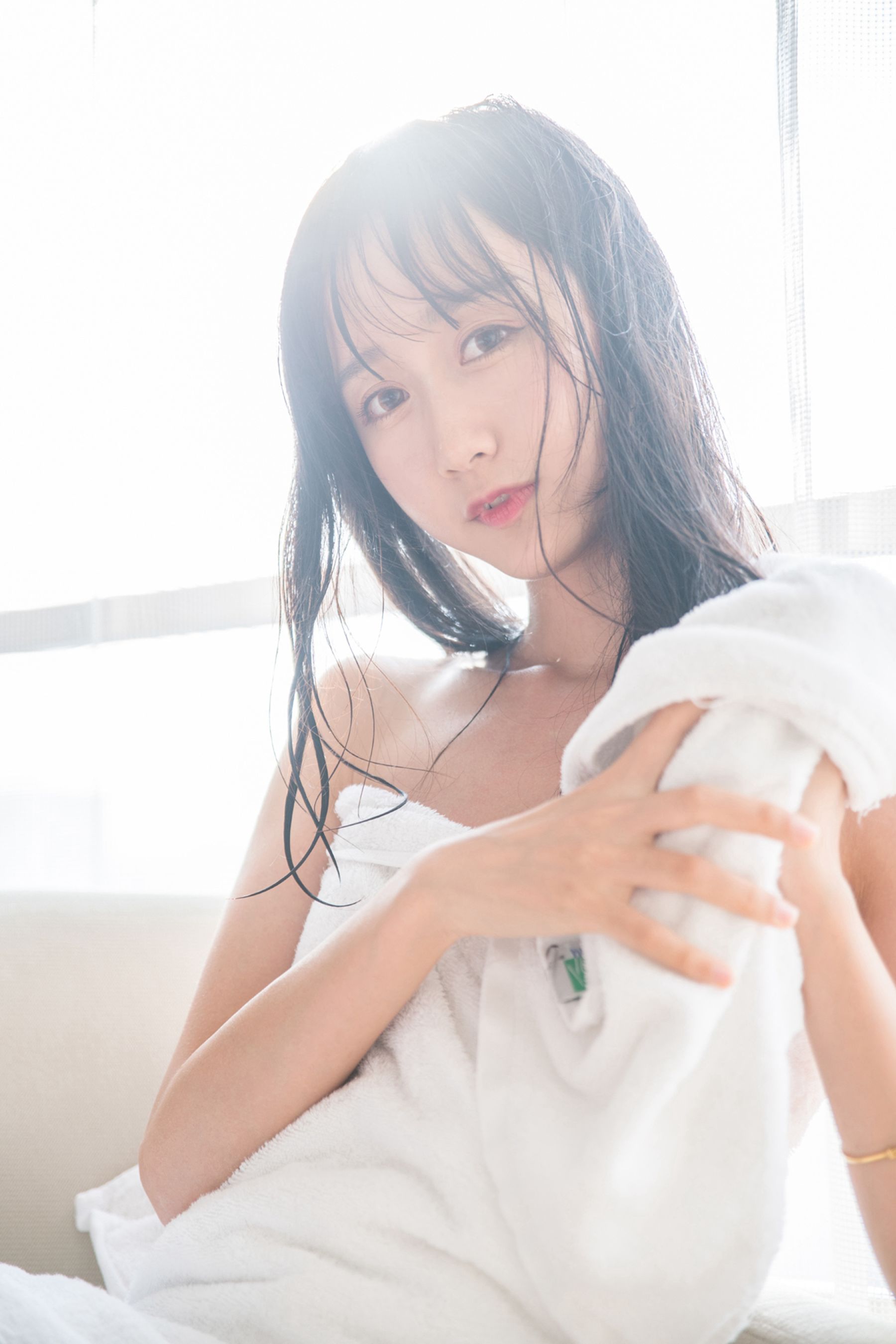 [萝莉COS] 木绵绵OwO – 出浴 Cosplay-第33张