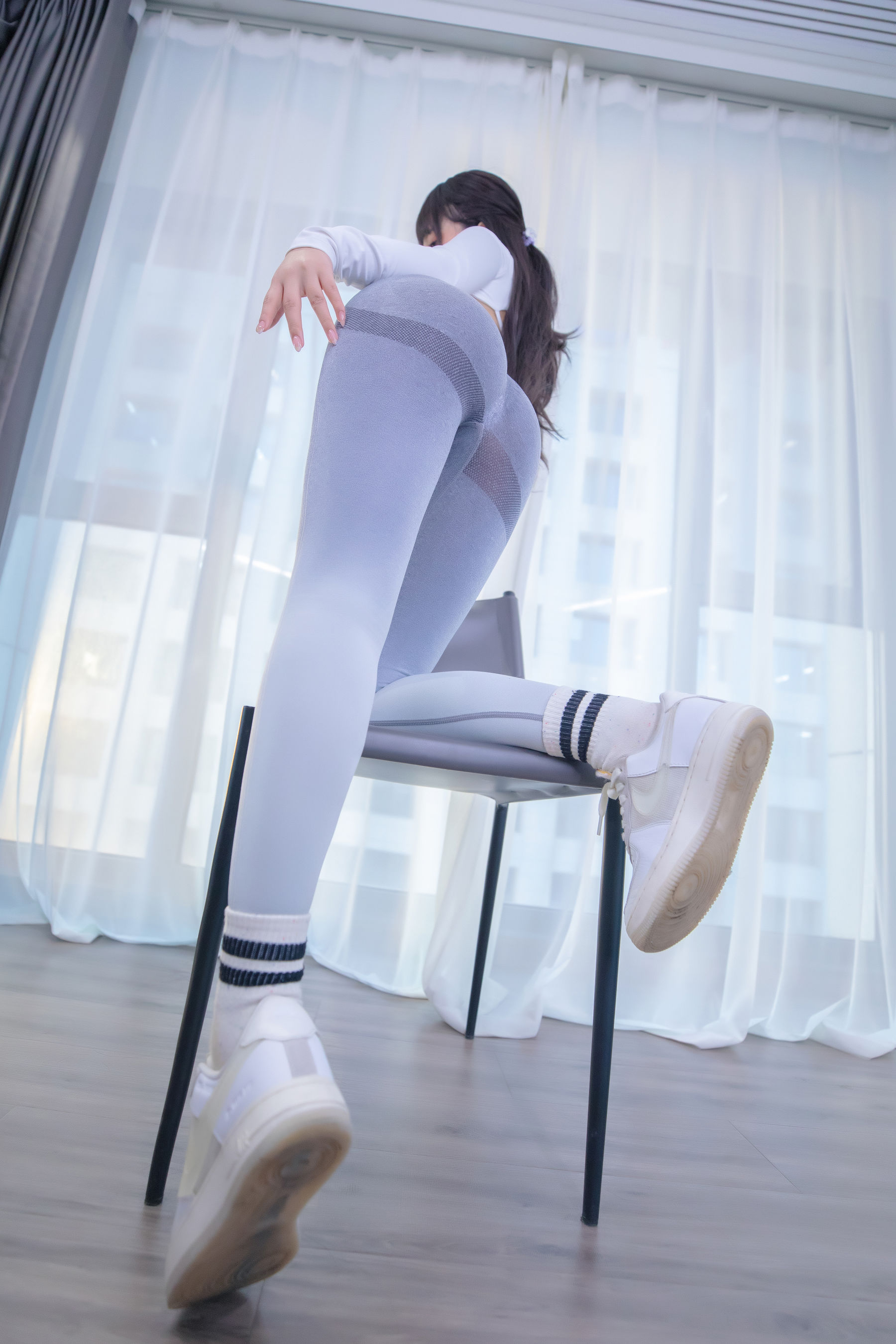 萝莉神楽板真冬 瑜伽少女 Cosplay-第31张