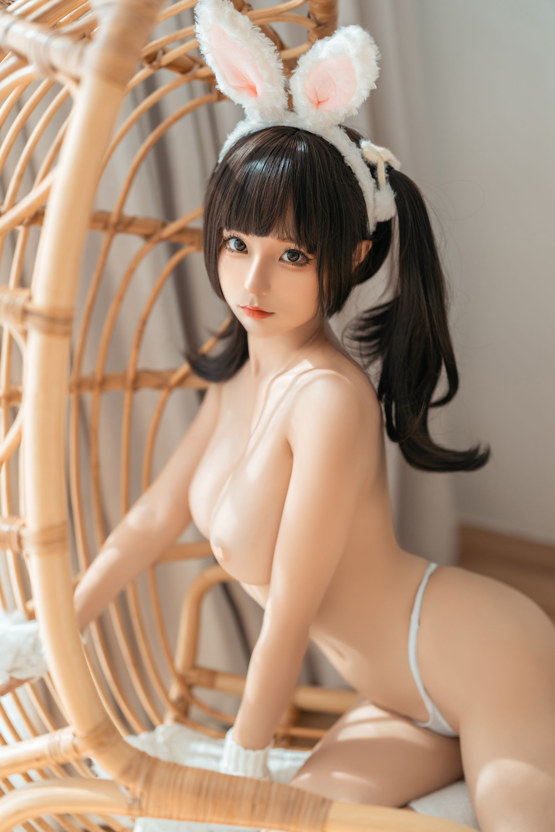 动漫博主蠢沫沫 – 绵绵兔 Cosplay-第25张