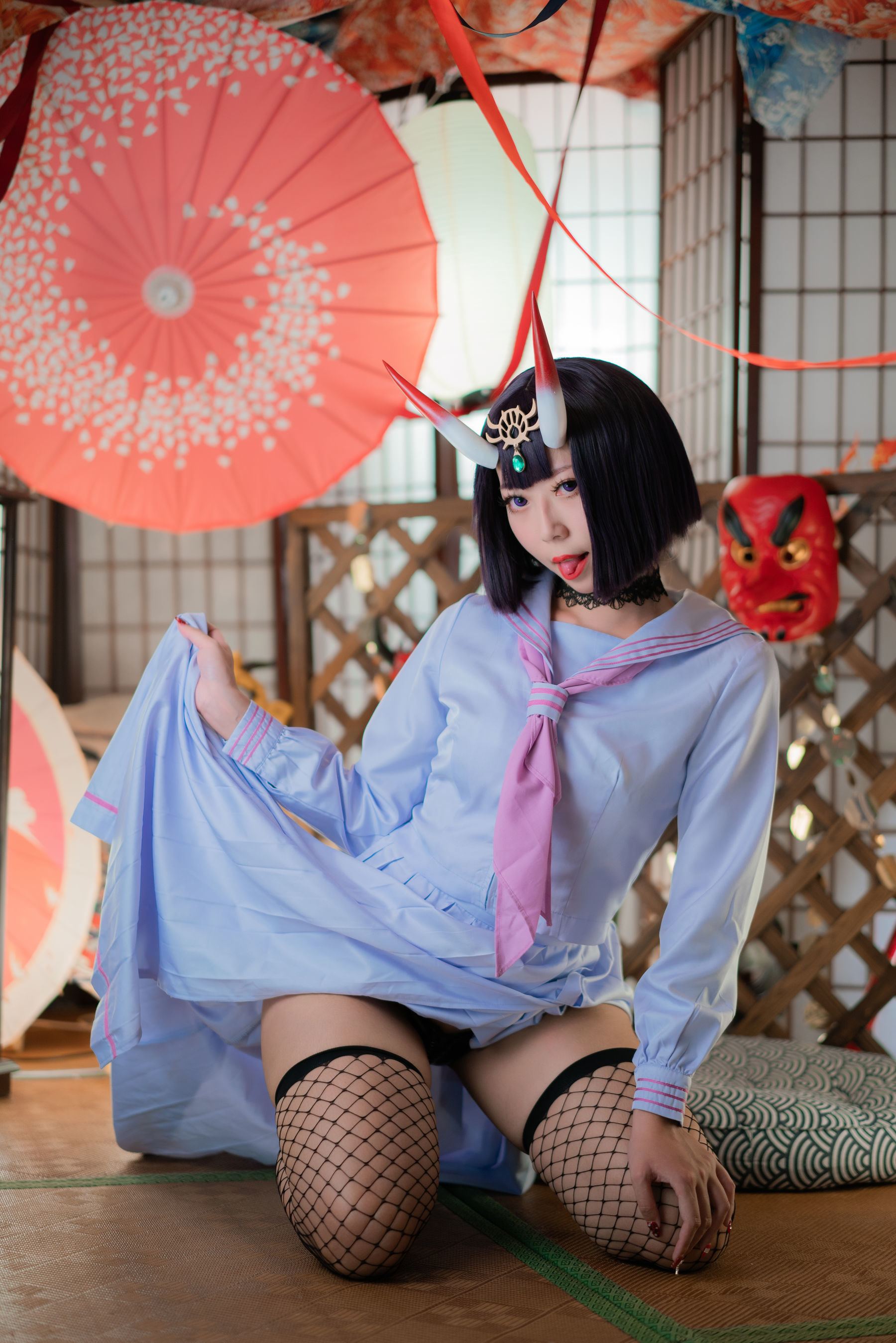 动漫博主Money冷冷 – 酒吞童子 Cosplay-第24张