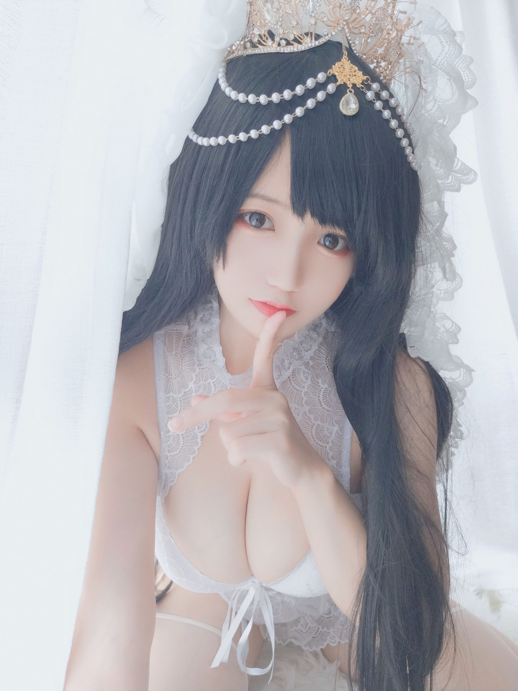 动漫博主小仓千代w – 可可爱爱花嫁 Cosplay-第22张