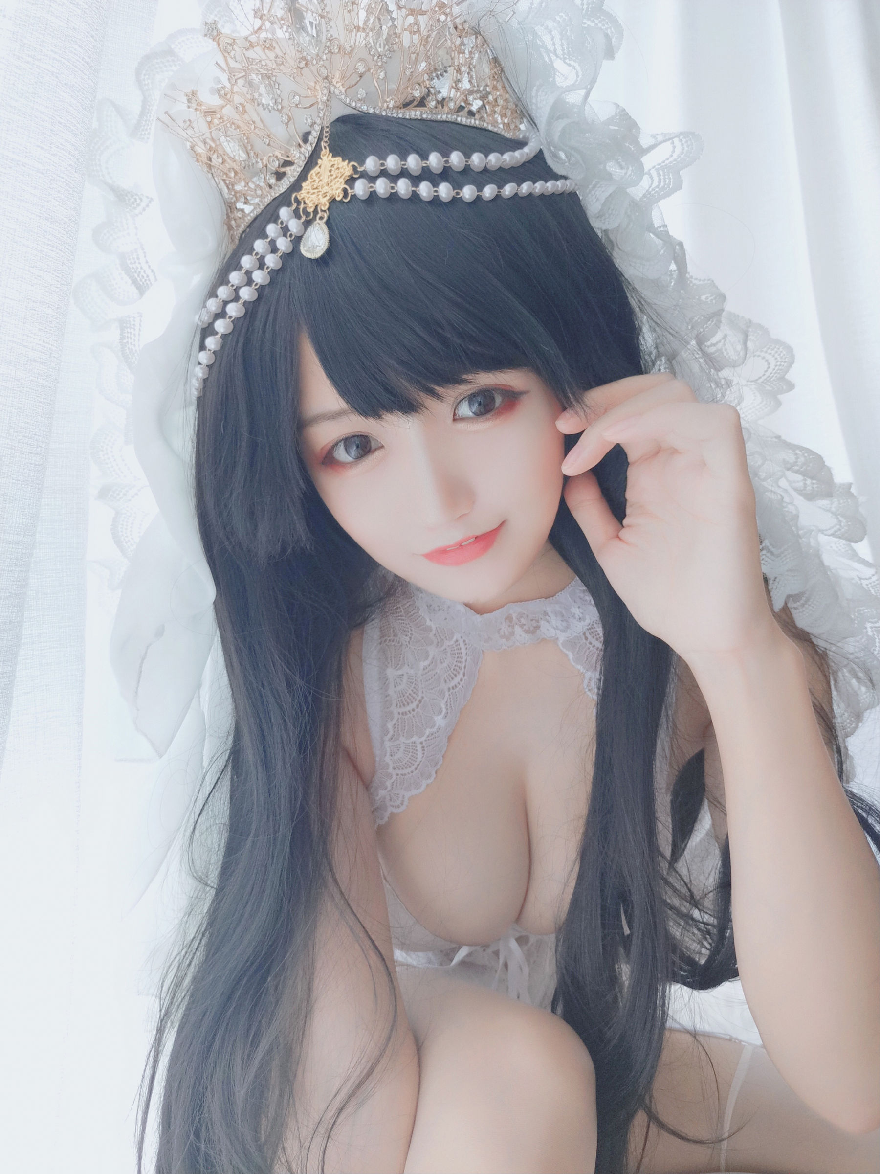 动漫博主小仓千代w – 可可爱爱花嫁 Cosplay-第20张