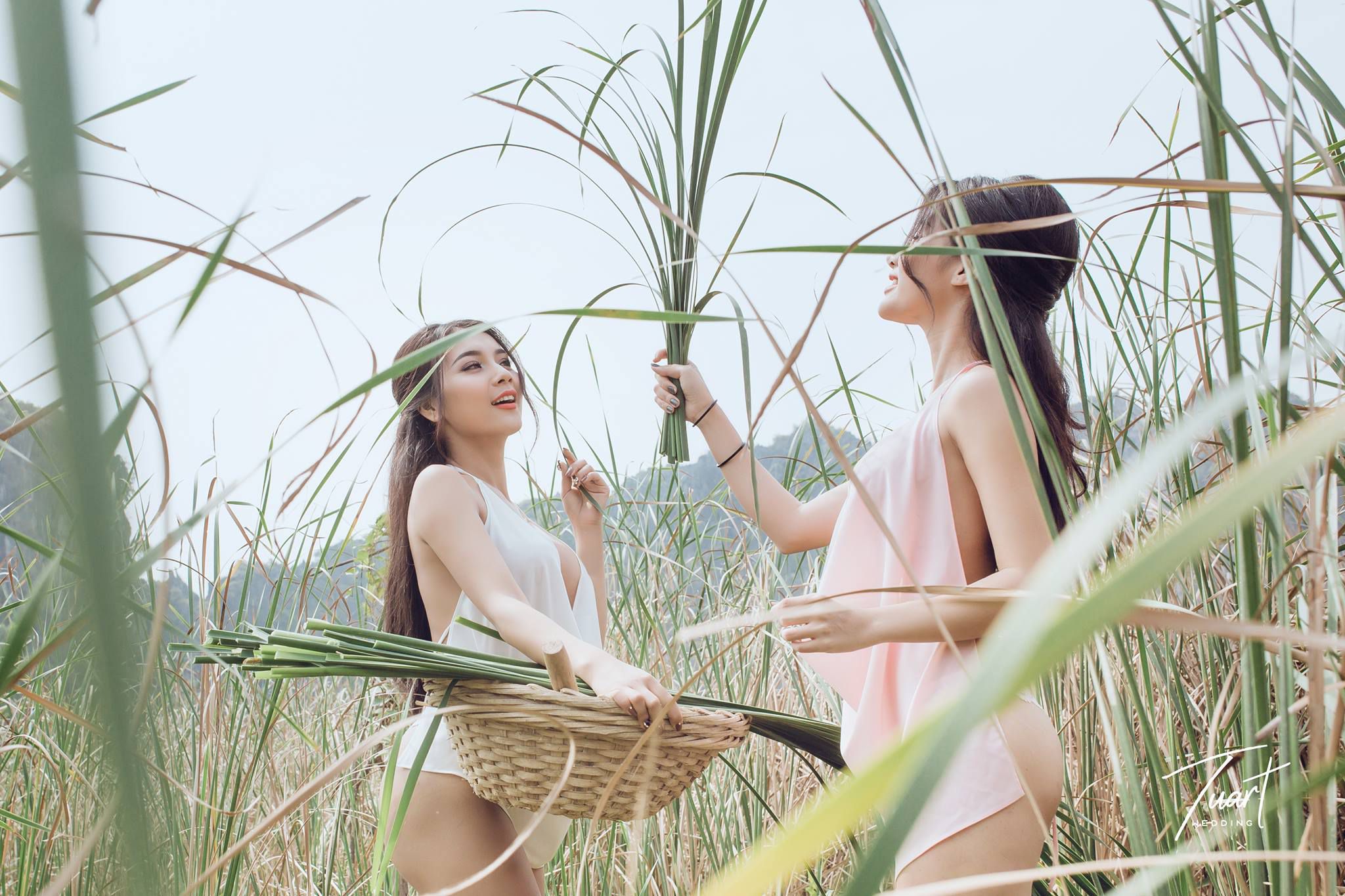 越南美女Thuy Nga Ph@m《世外桃源山水仙境》唯美 Cosplay-第35张