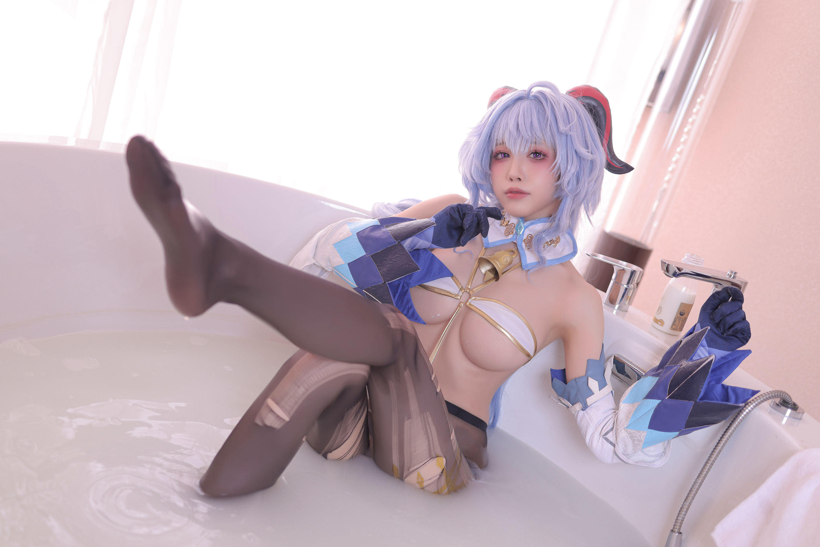 动漫博主水淼aqua – 甘雨 Cosplay-第29张