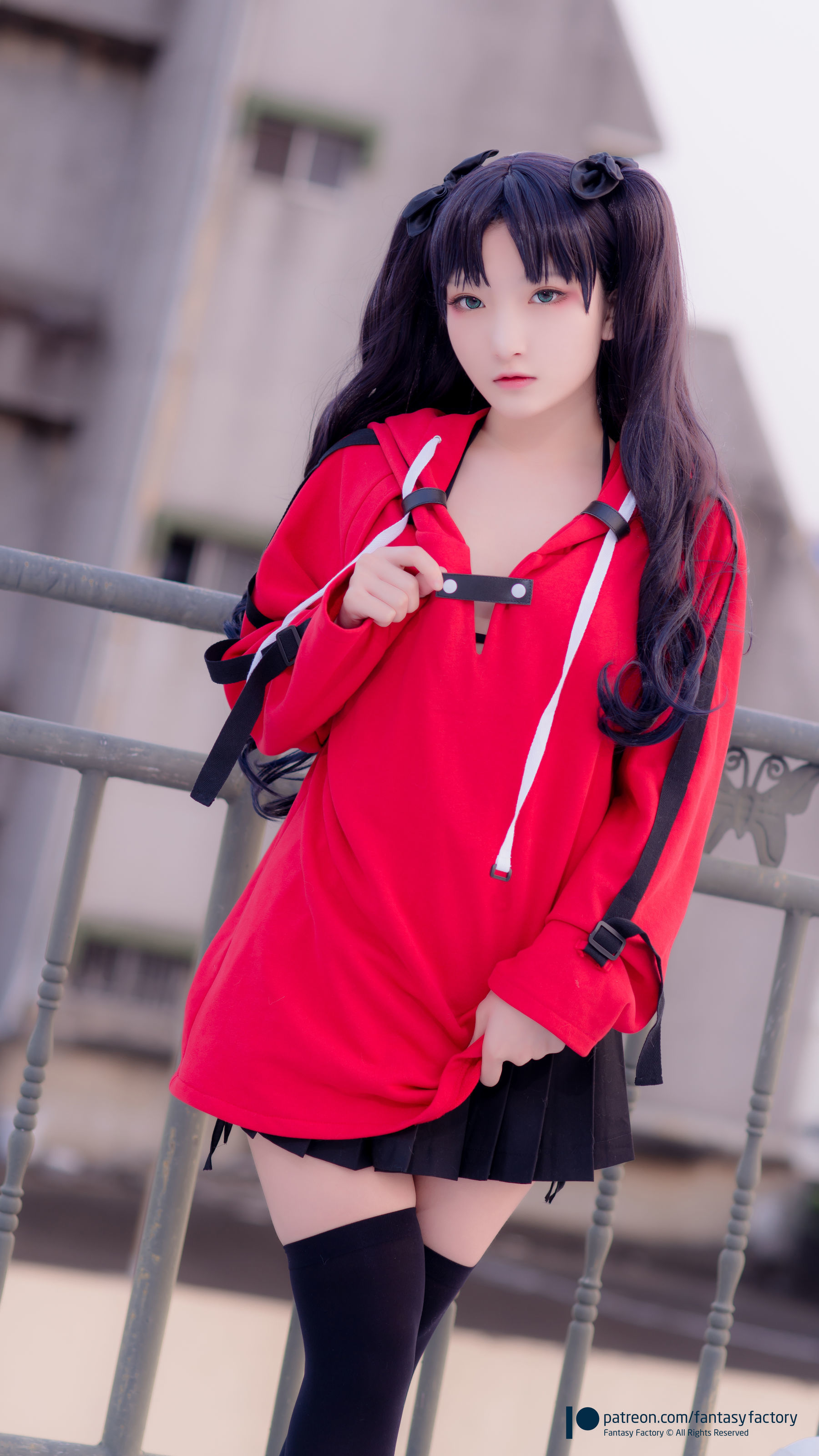 [Fantasy Factory] 小丁Cosplay – 单车少女 黑胶 情趣网衫 Cosplay-第33张