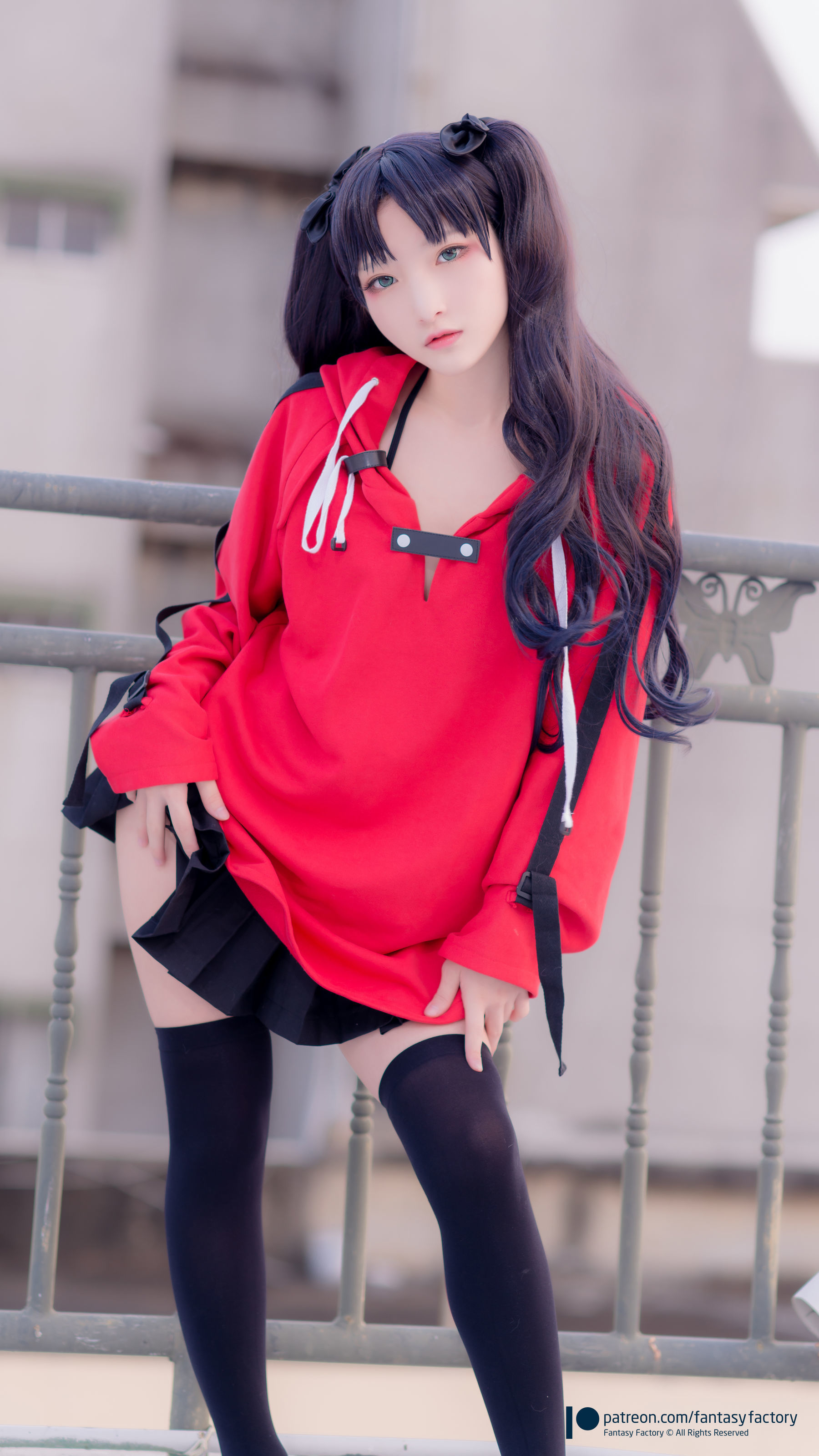 [Fantasy Factory] 小丁Cosplay – 单车少女 黑胶 情趣网衫 Cosplay-第38张