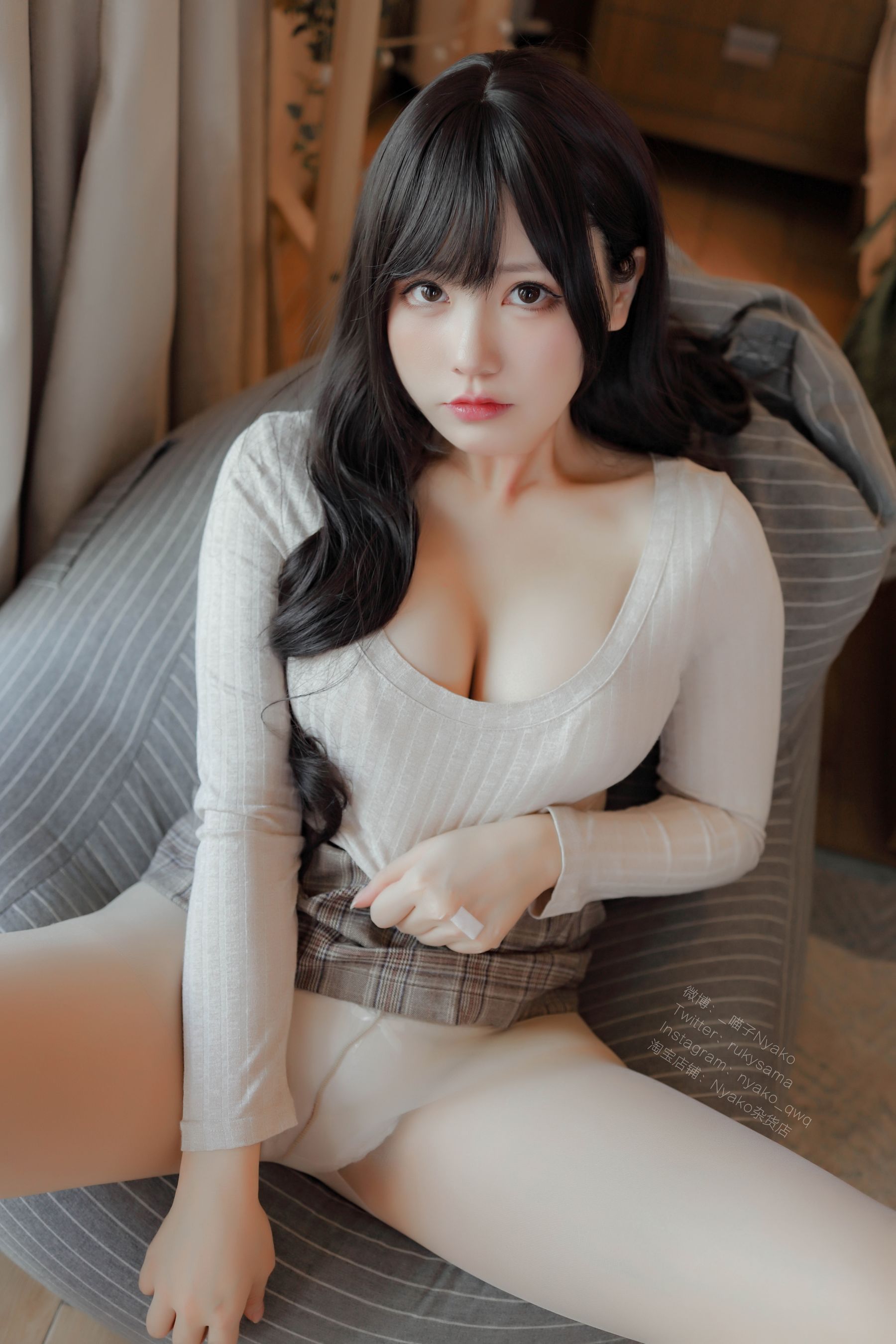 萌妹子Nyako喵子 – 人妻本 Cosplay-第34张