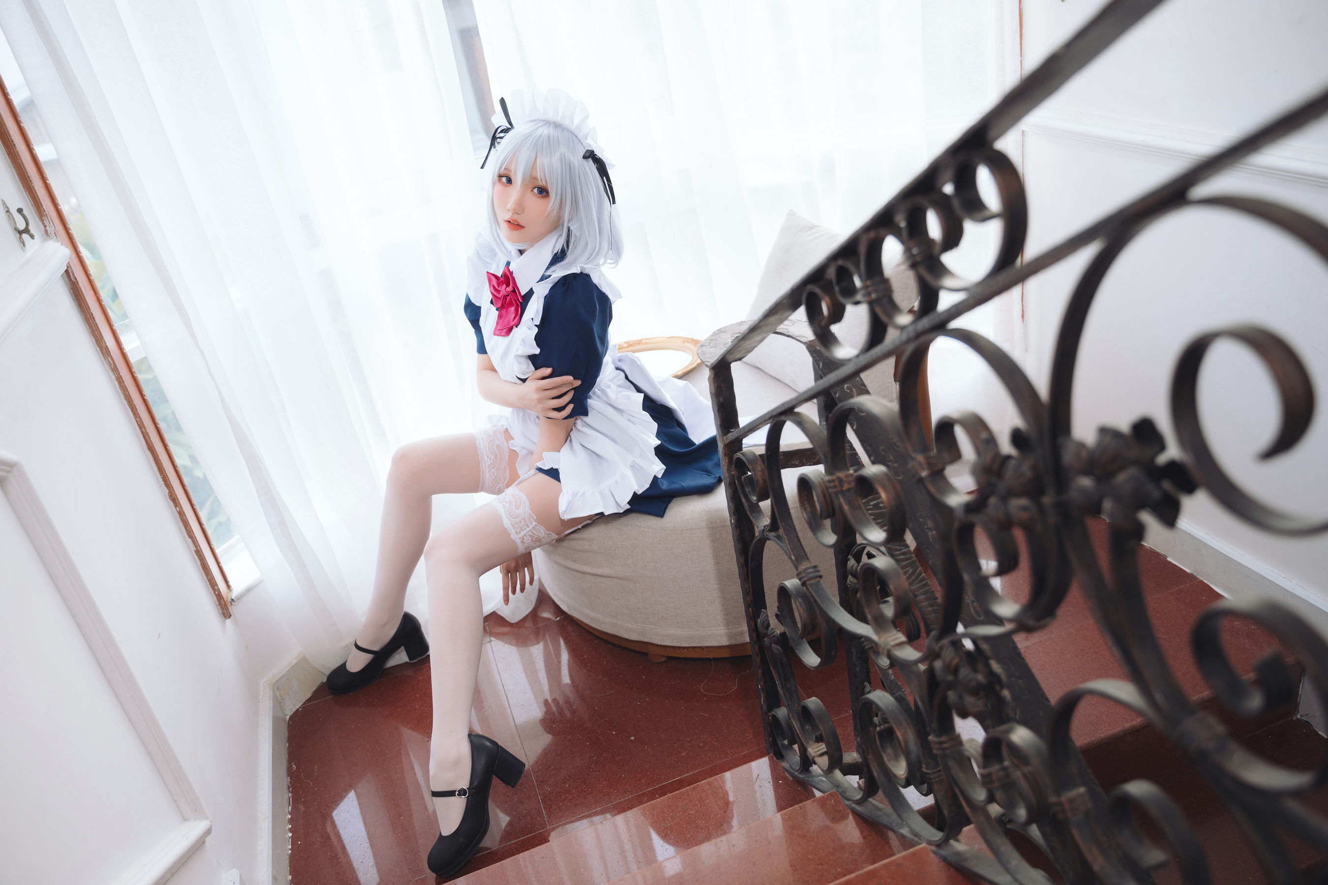 Coser瓜希酱福利 – 折纸女仆 Cosplay-第1张