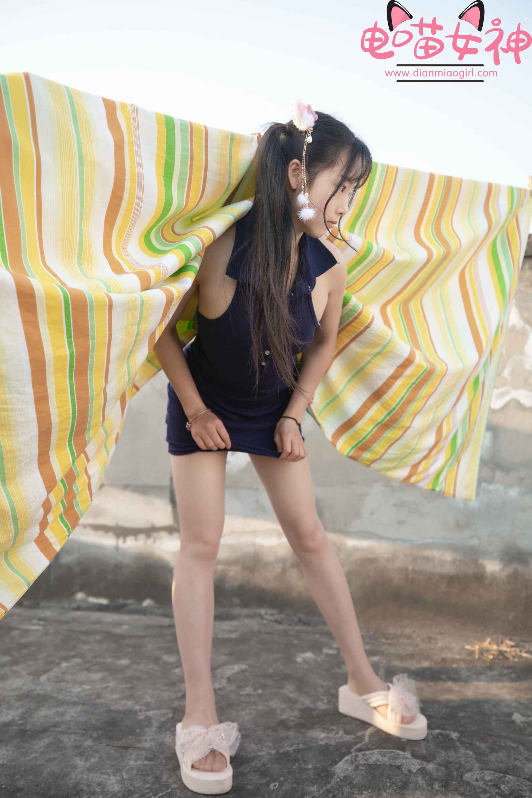 电喵女神 – 灵唯 天台 Cosplay-第30张
