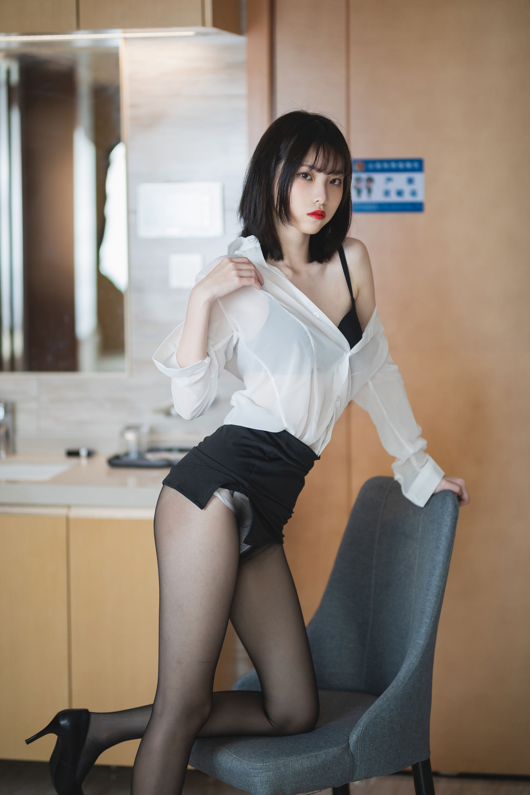 许岚 – OL制服 Cosplay-第24张