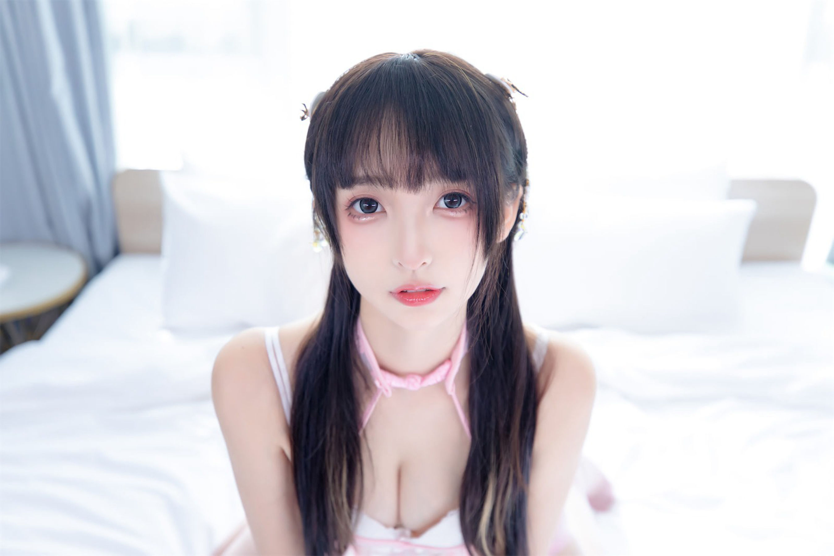 萝莉神楽板真冬 之小鸟依人 Cosplay-第29张