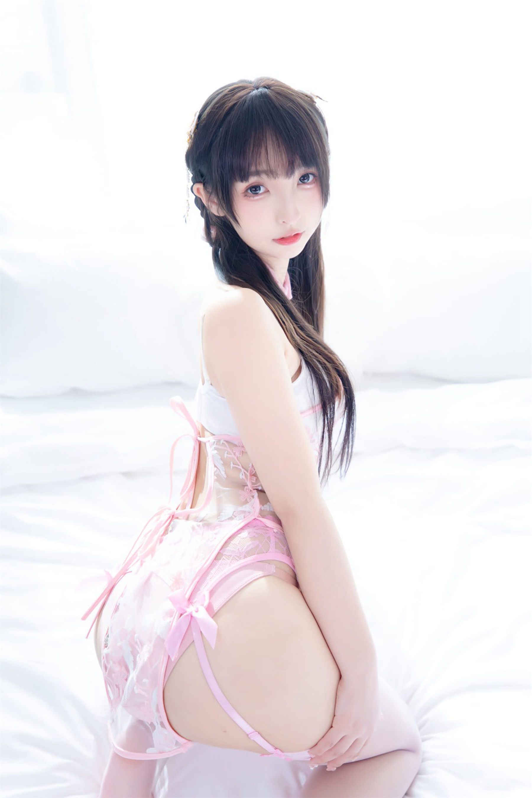 萝莉神楽板真冬 之小鸟依人 Cosplay-第48张