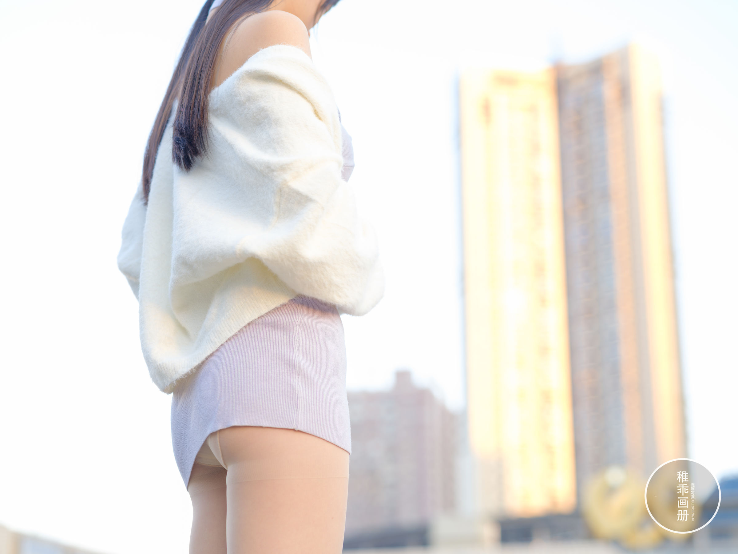 柴系小乖(稚乖画册) – 夜夜 天台停车场肉丝 Lolita Cosplay-第28张