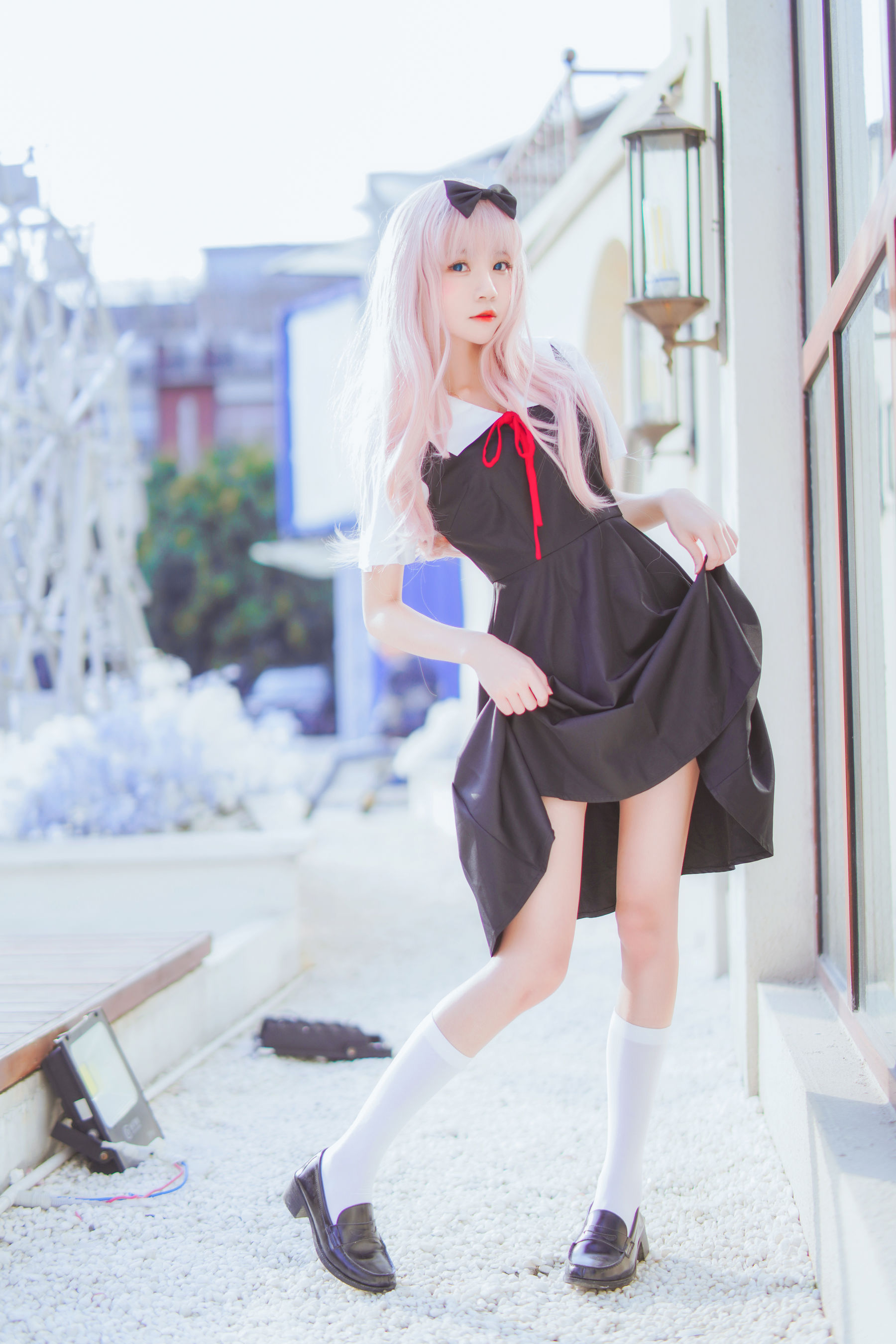 [萝莉COS] 桜桃喵《藤原千花》 Cosplay-第24张