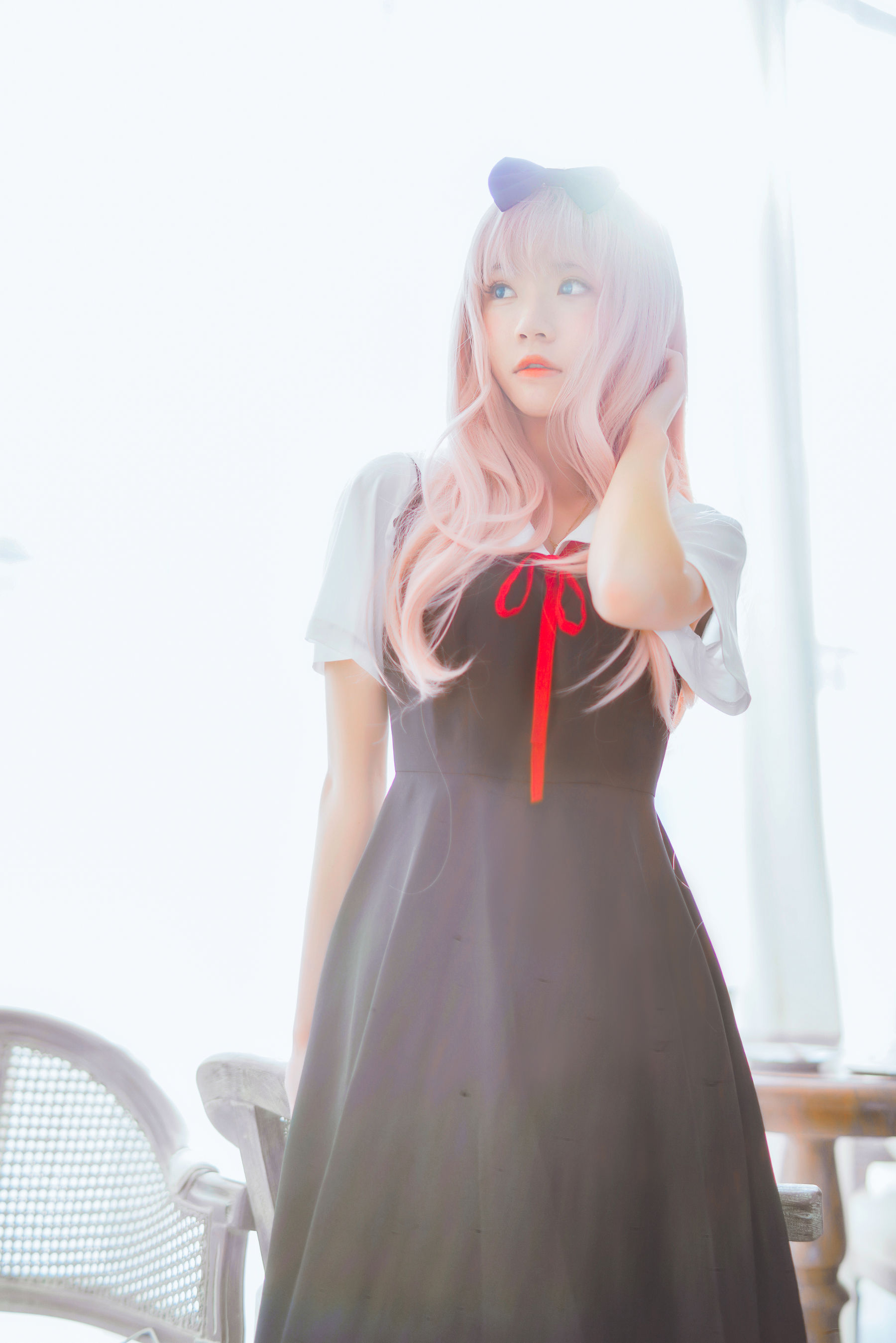 [萝莉COS] 桜桃喵《藤原千花》 Cosplay-第29张