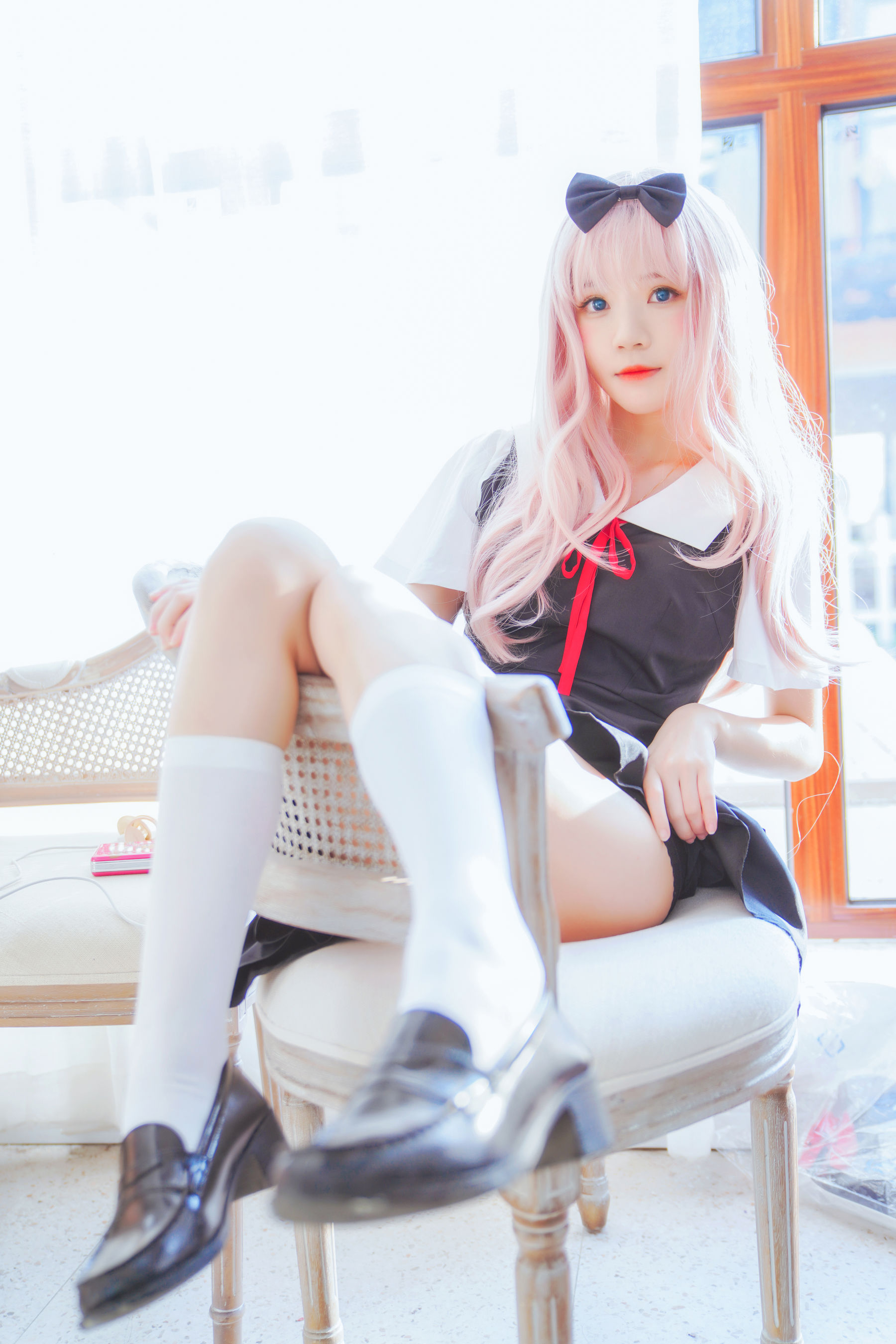 [萝莉COS] 桜桃喵《藤原千花》 Cosplay-第31张