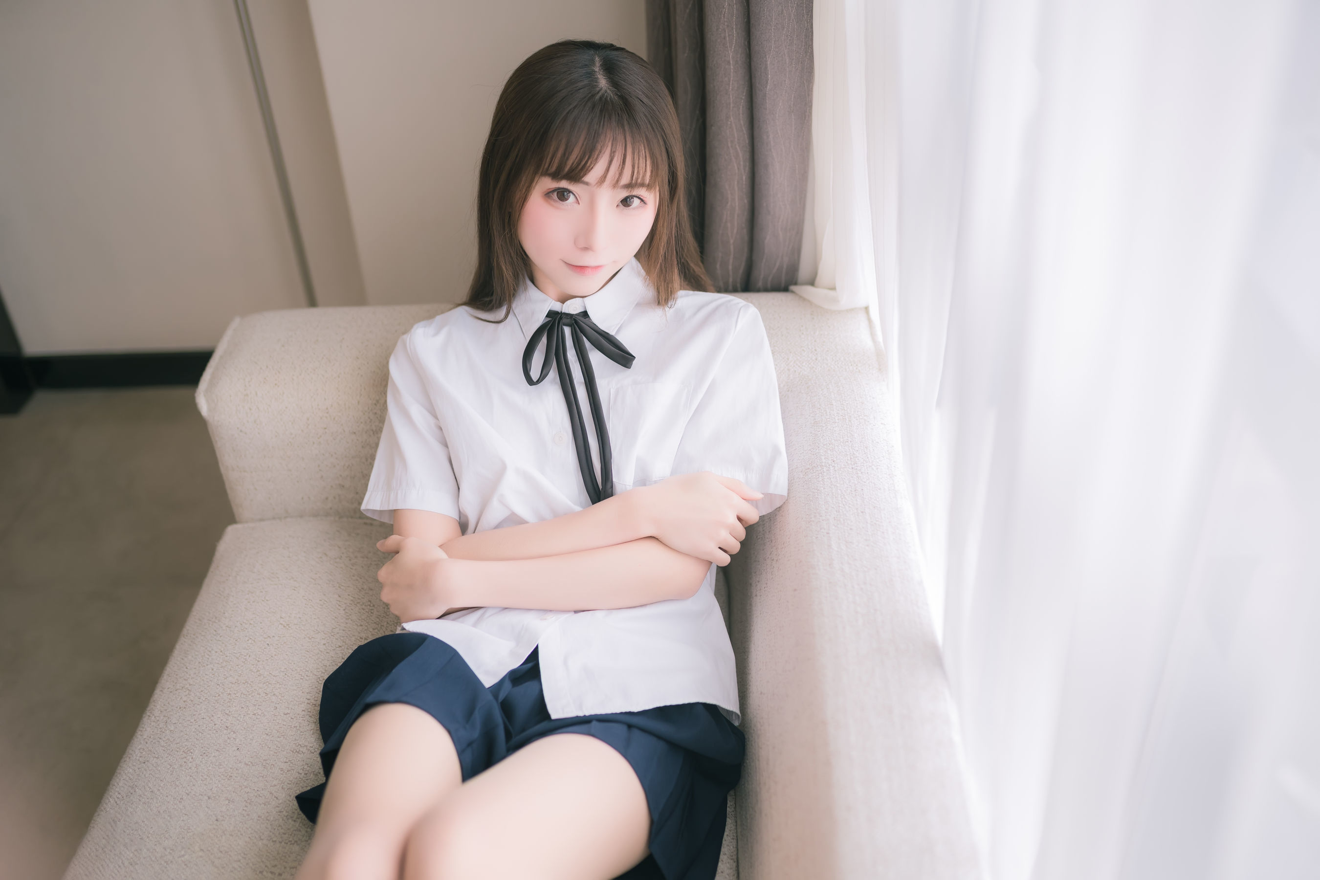 动漫博主Kitaro_绮太郎 – JK小姐姐 Cosplay-第33张