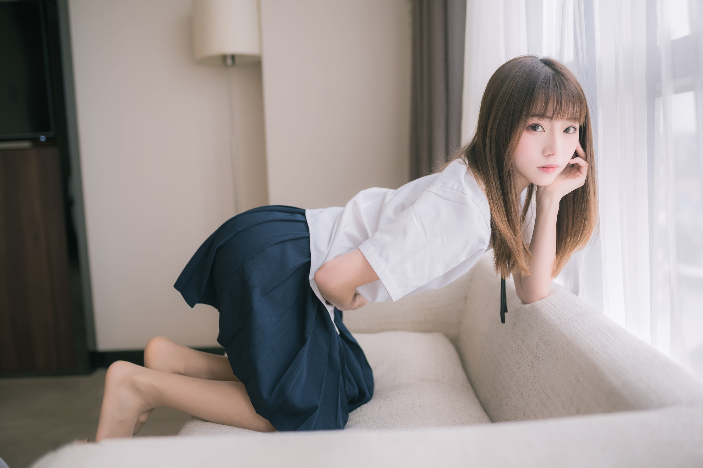 动漫博主Kitaro_绮太郎 – JK小姐姐 Cosplay-第31张